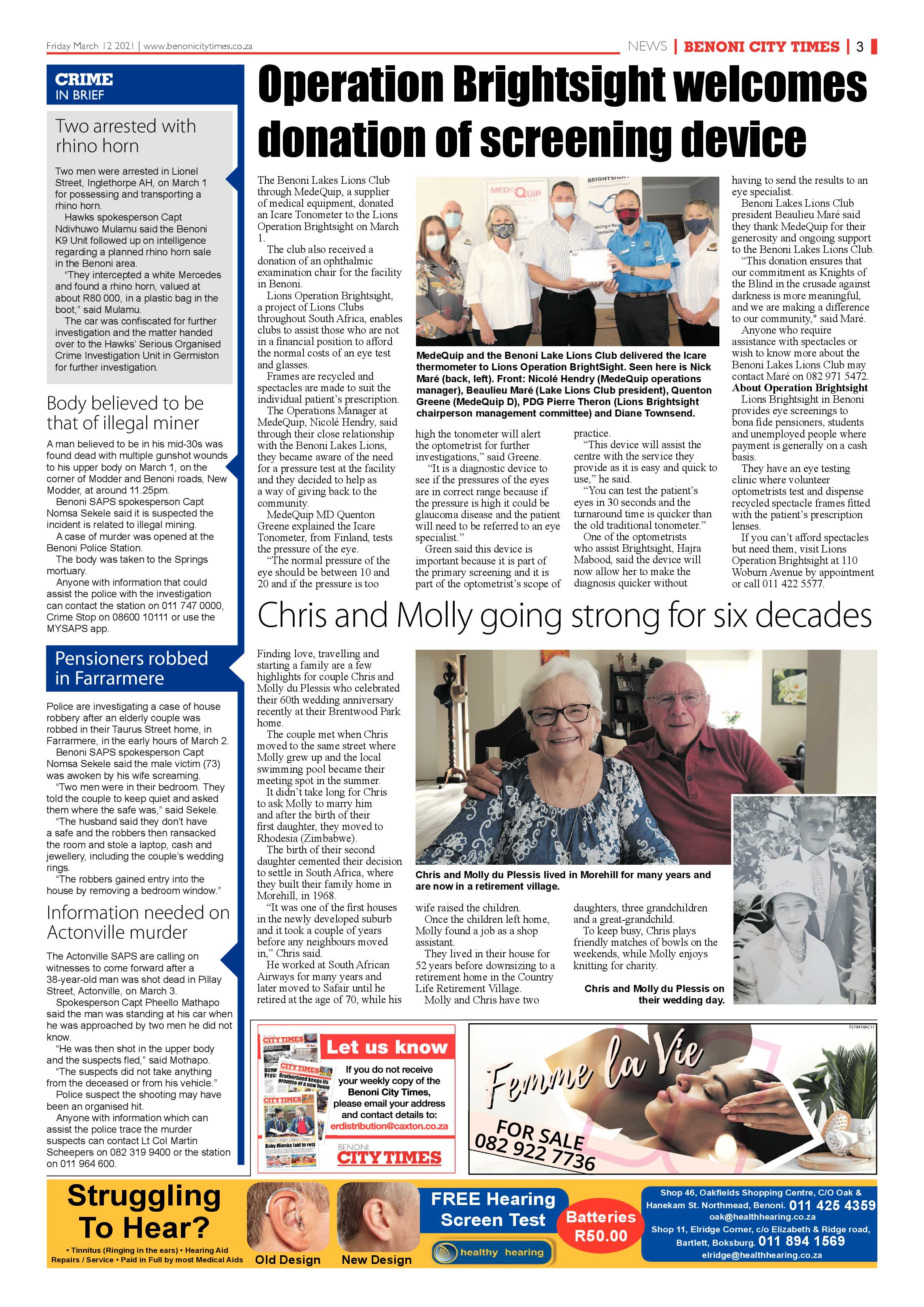 Benoni City Times 12 March 2021 page 3