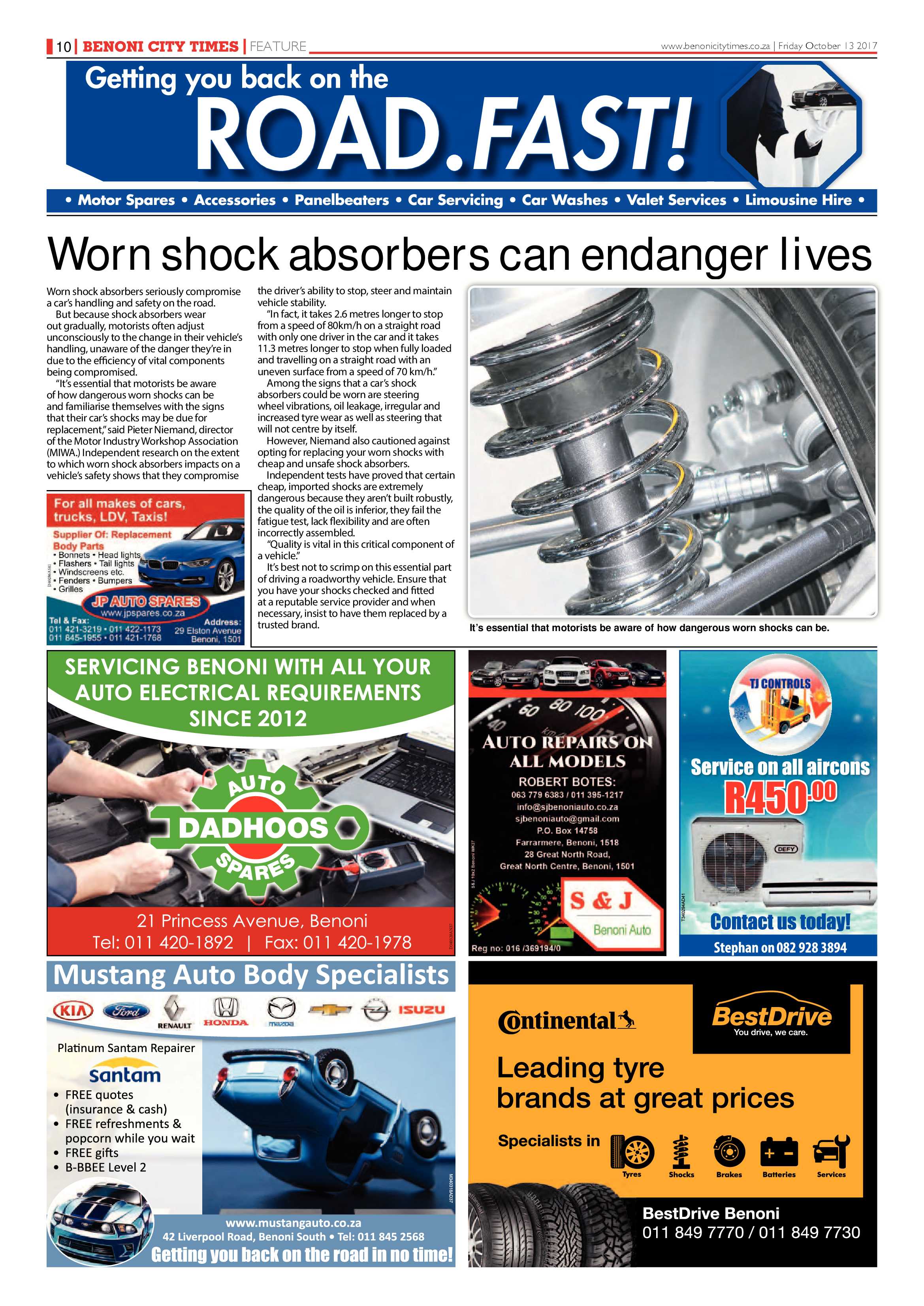 Benoni City Times 12 October 2017 page 10