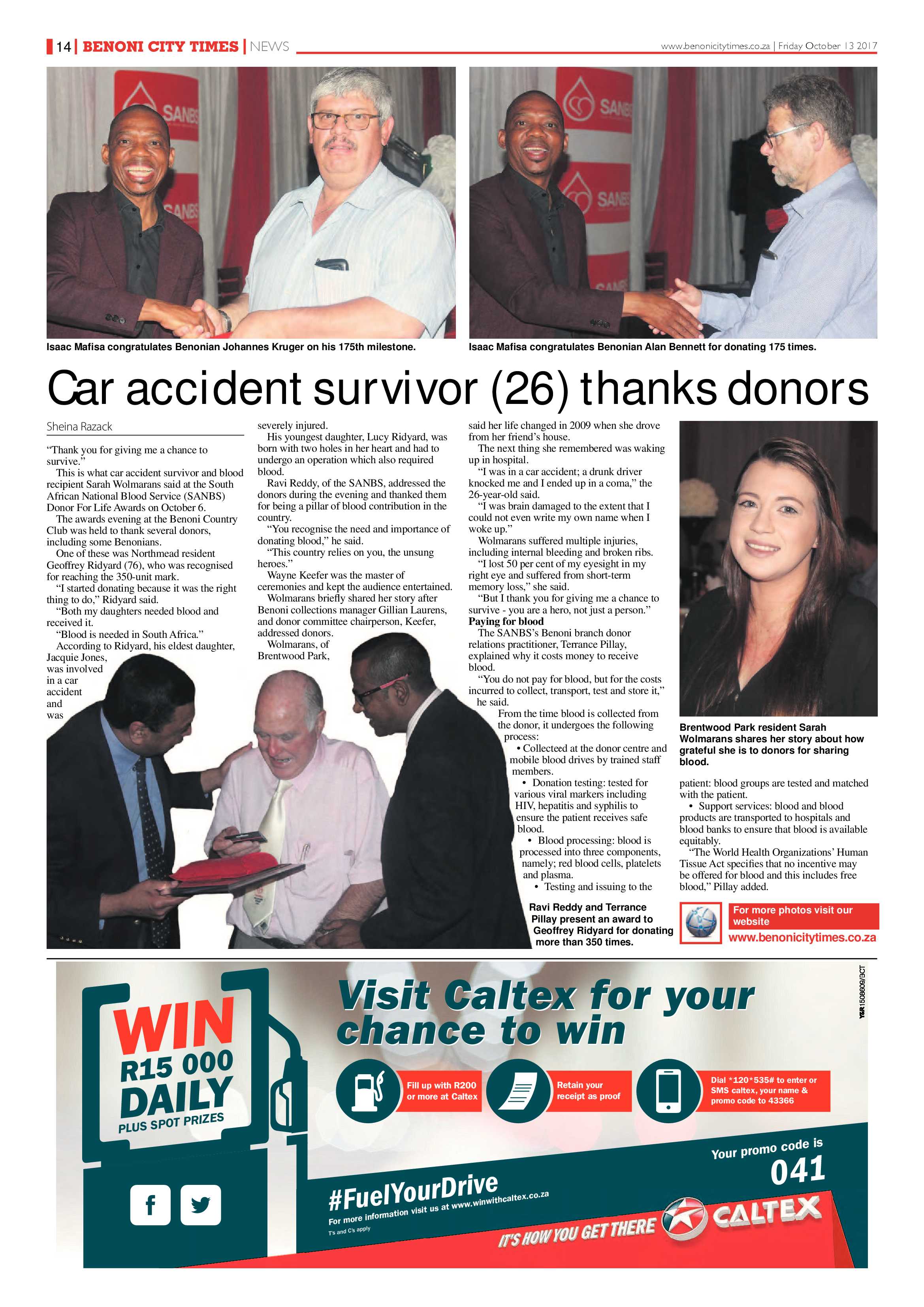 Benoni City Times 12 October 2017 page 14