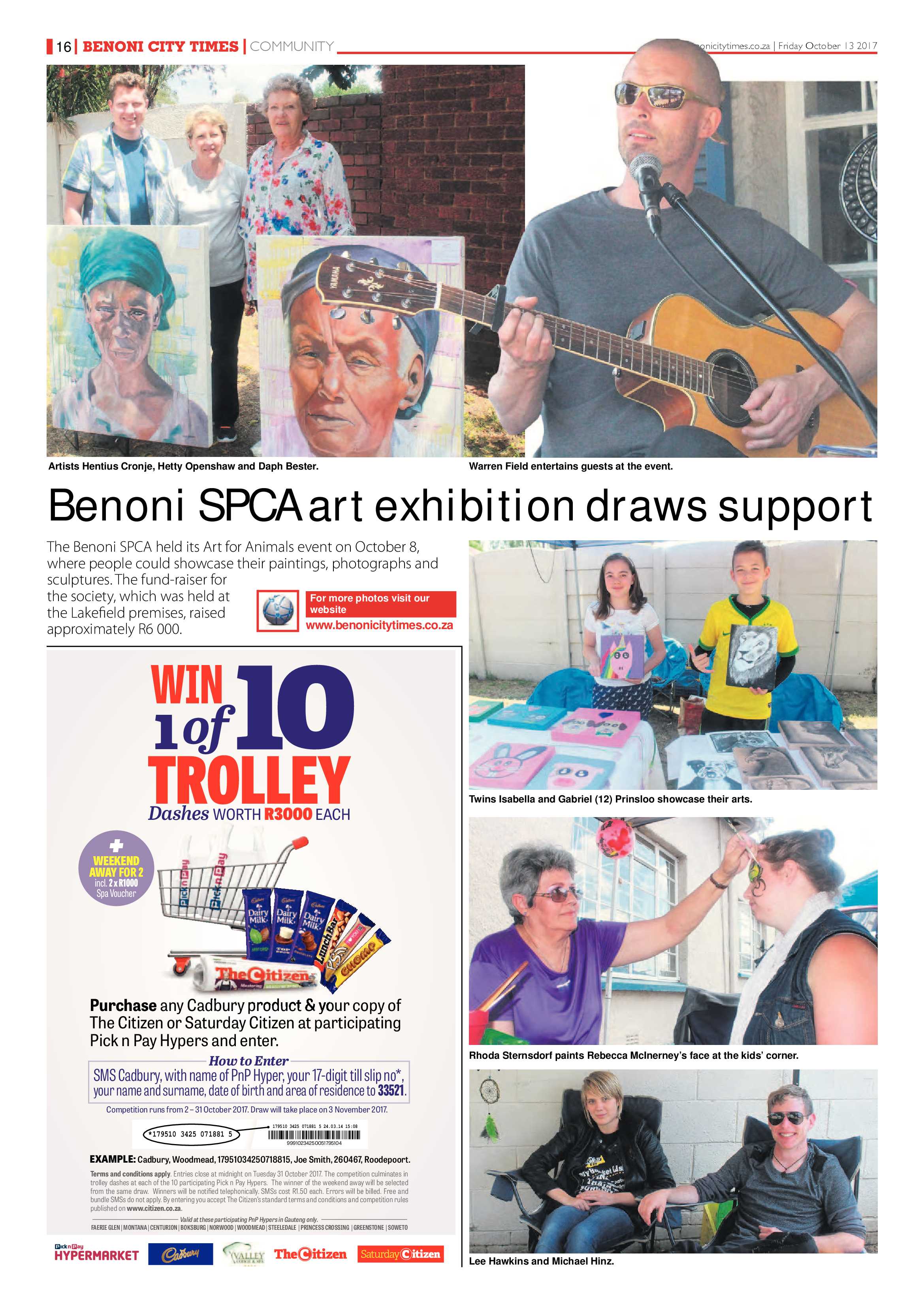 Benoni City Times 12 October 2017 page 16