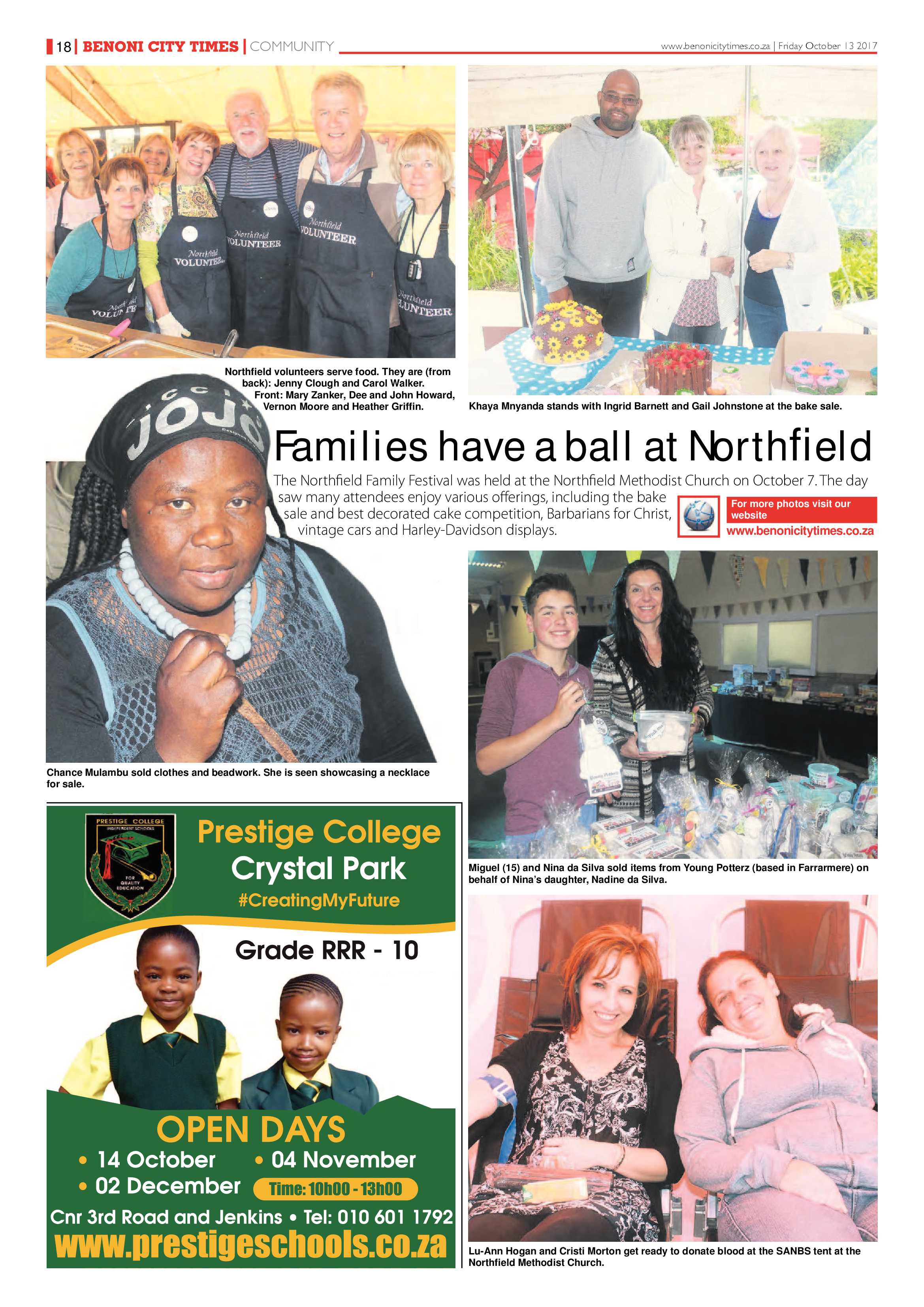 Benoni City Times 12 October 2017 page 18