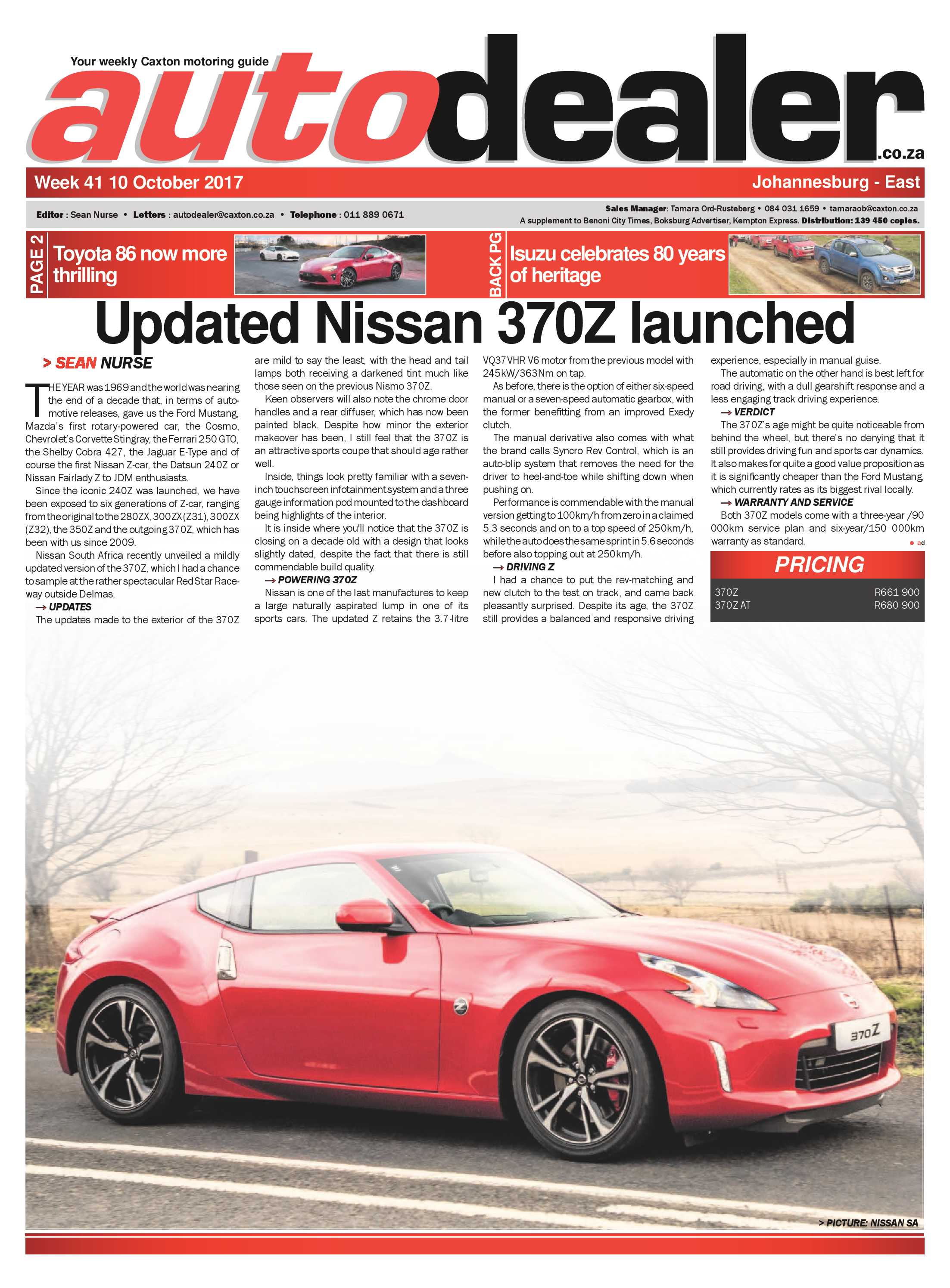 Benoni City Times 12 October 2017 page 25