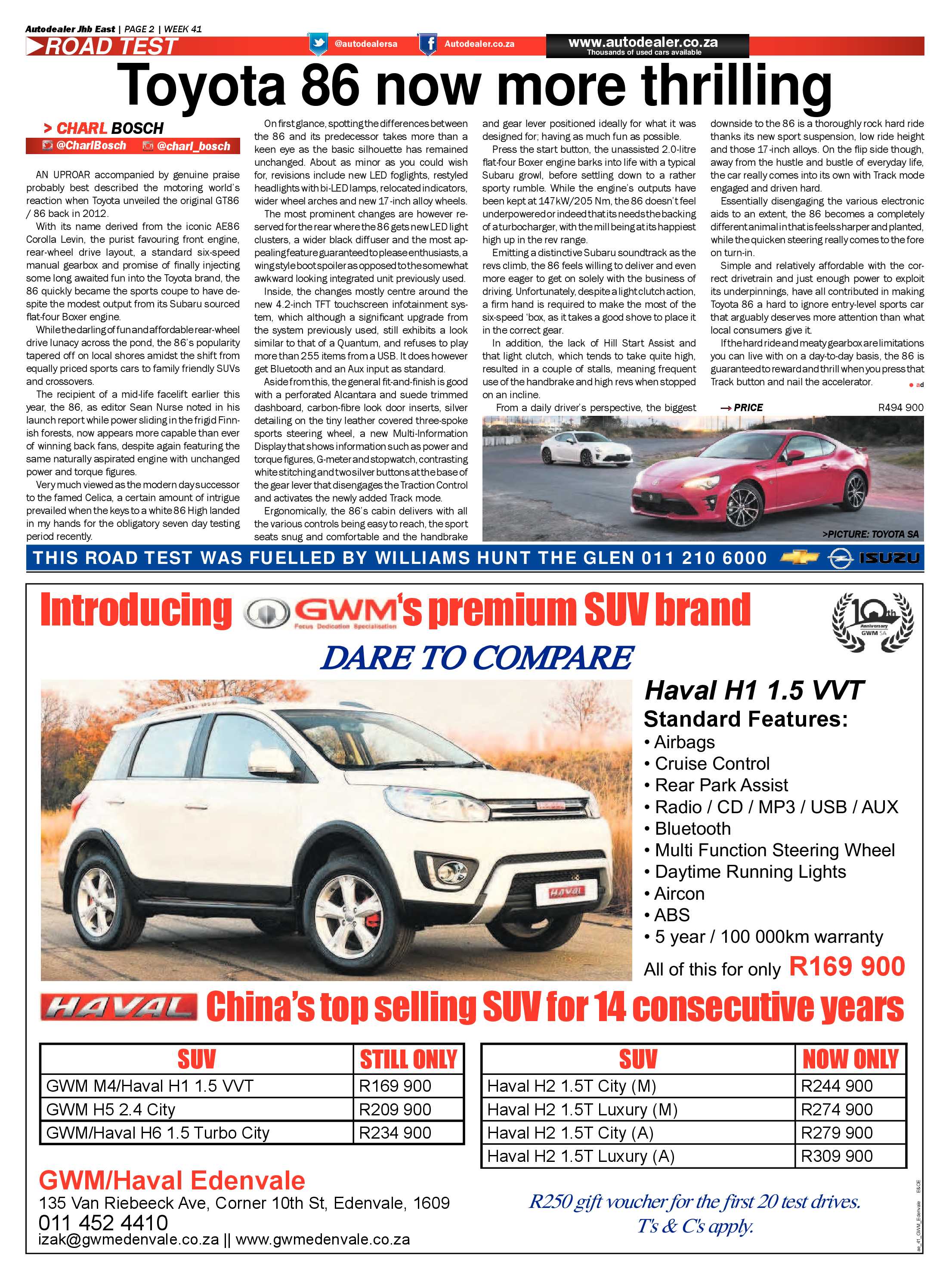 Benoni City Times 12 October 2017 page 26
