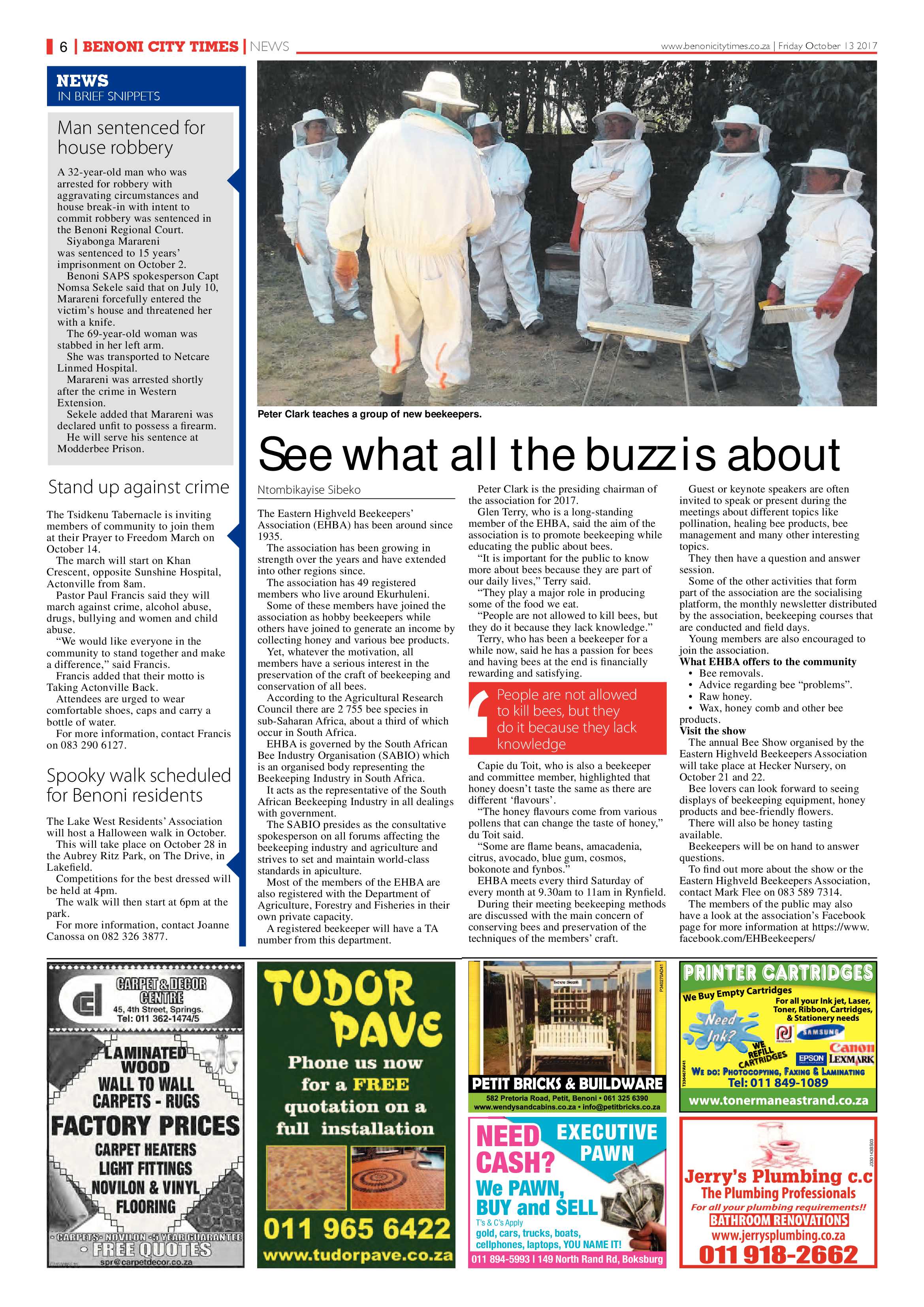 Benoni City Times 12 October 2017 page 6