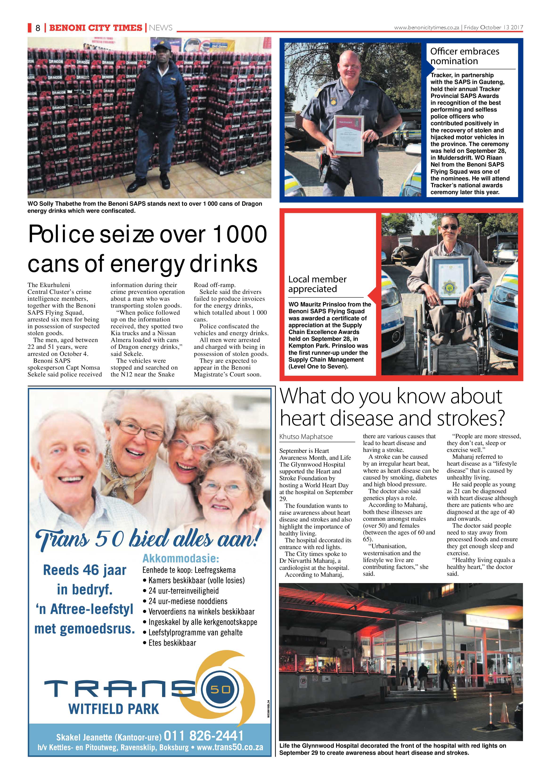 Benoni City Times 12 October 2017 page 8