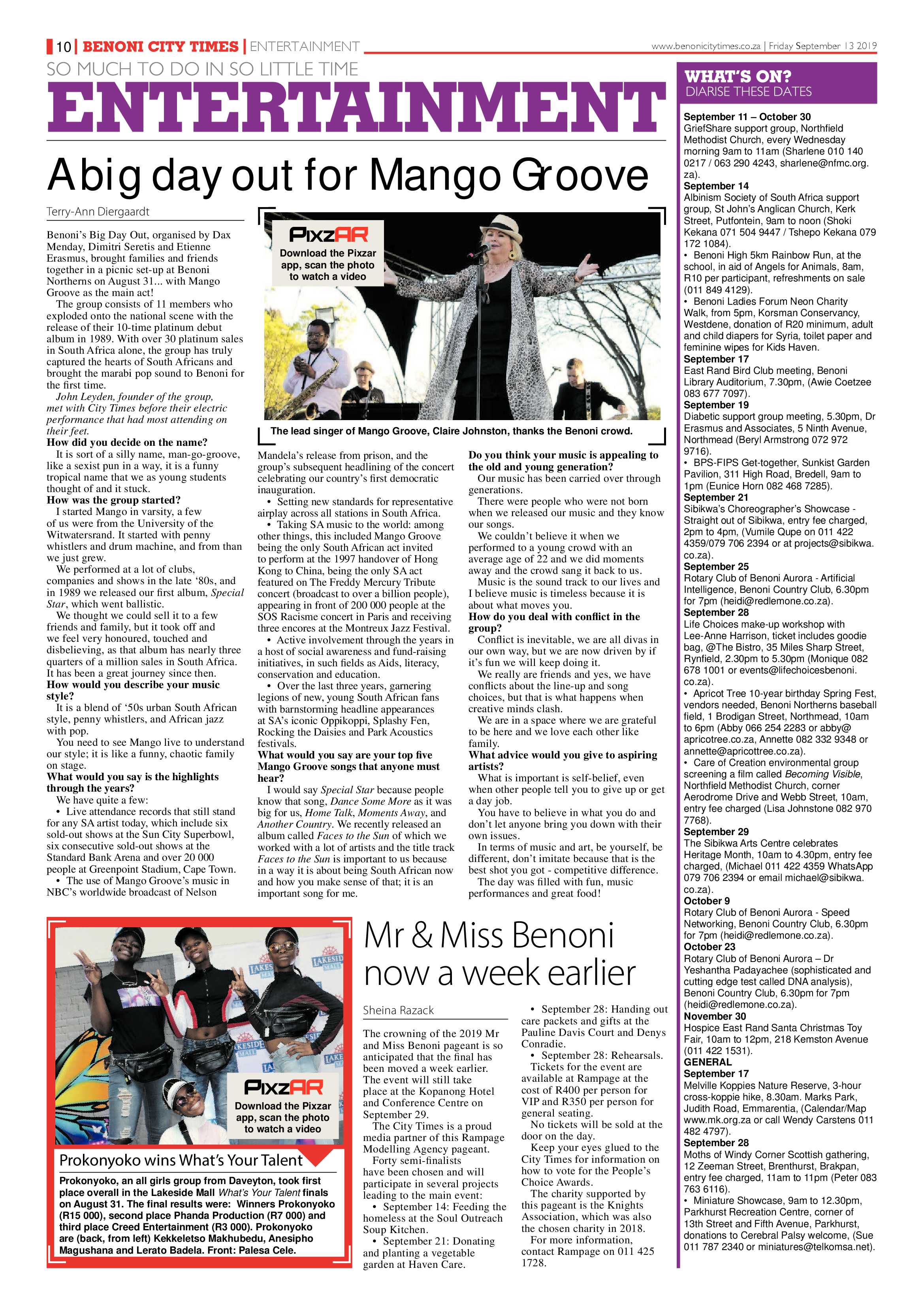 Benoni City Times 12 September 2019 page 10