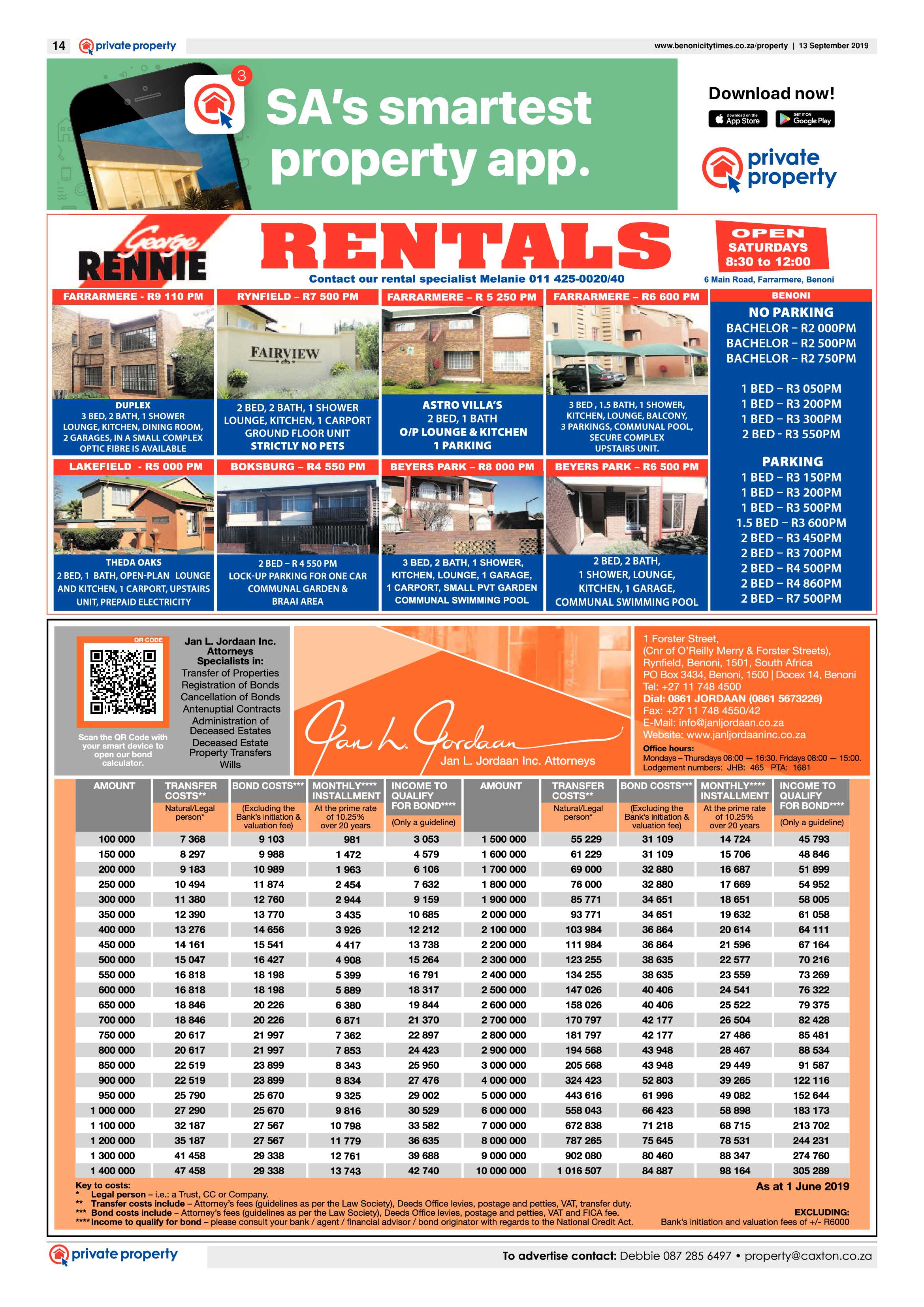 Benoni City Times 12 September 2019 page 14