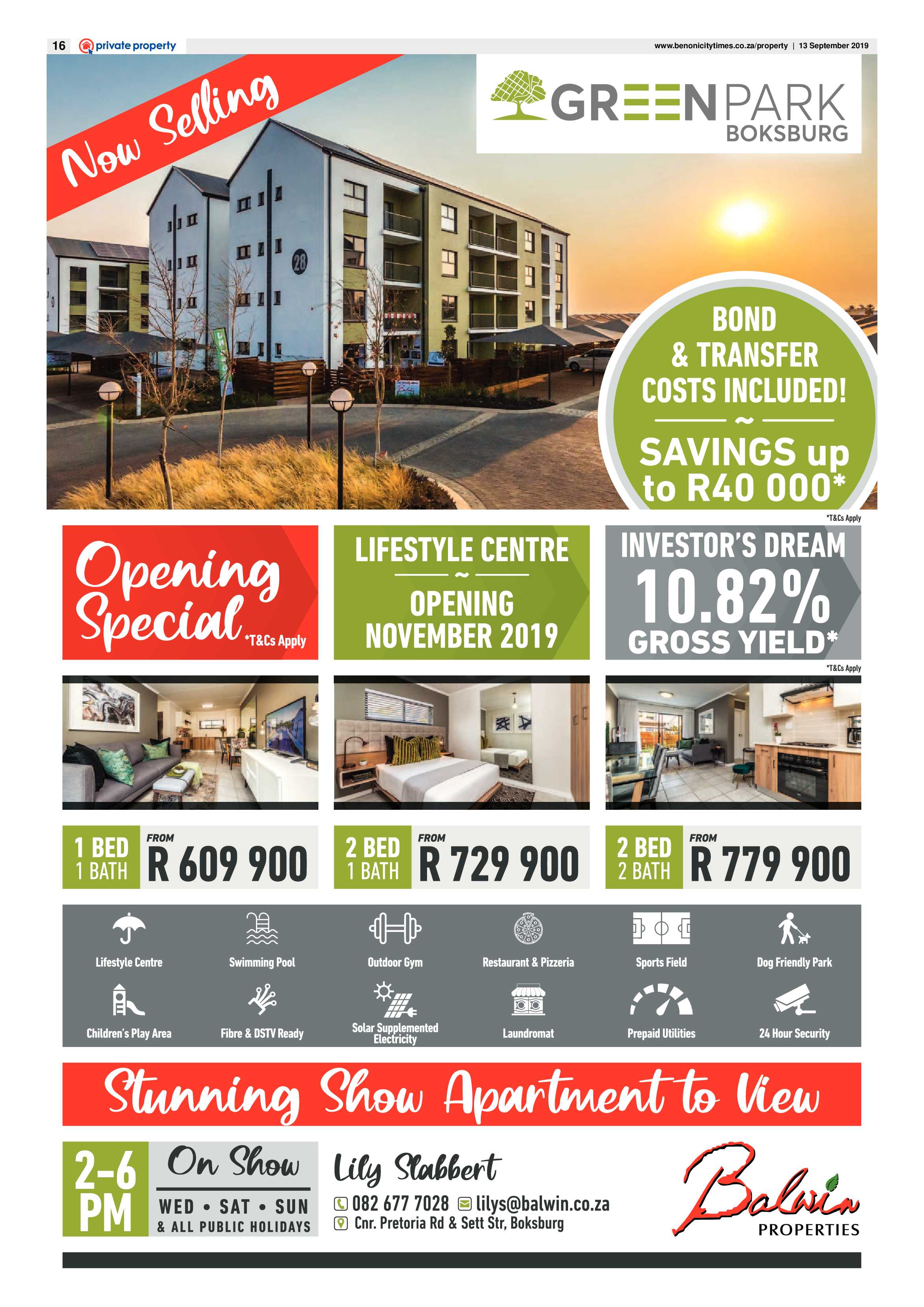 Benoni City Times 12 September 2019 page 16