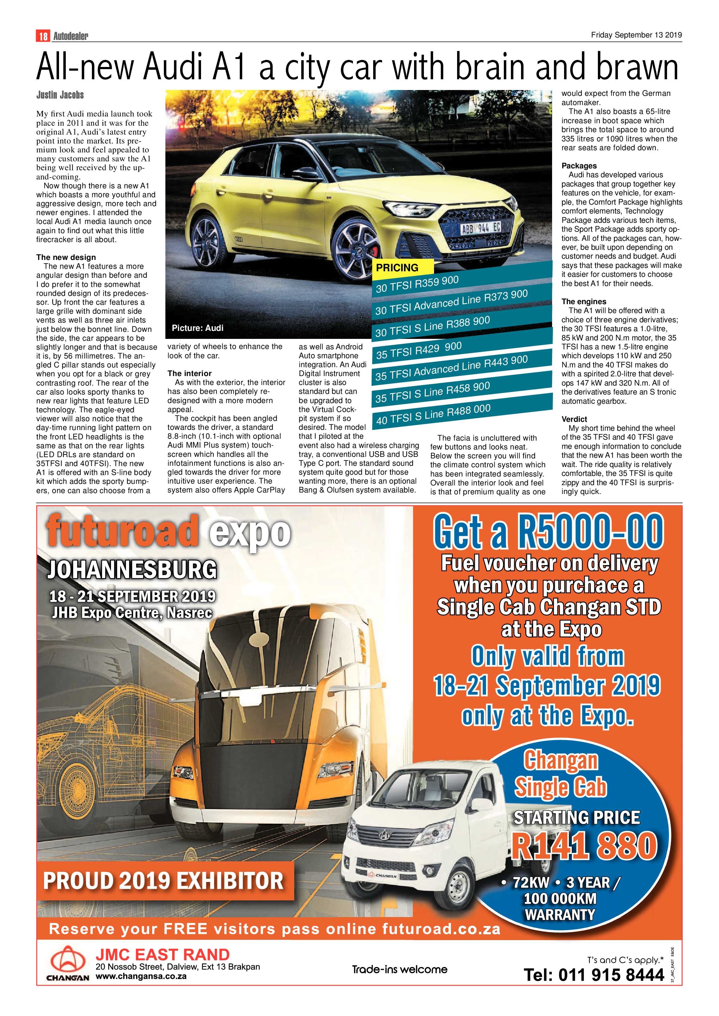 Benoni City Times 12 September 2019 page 18