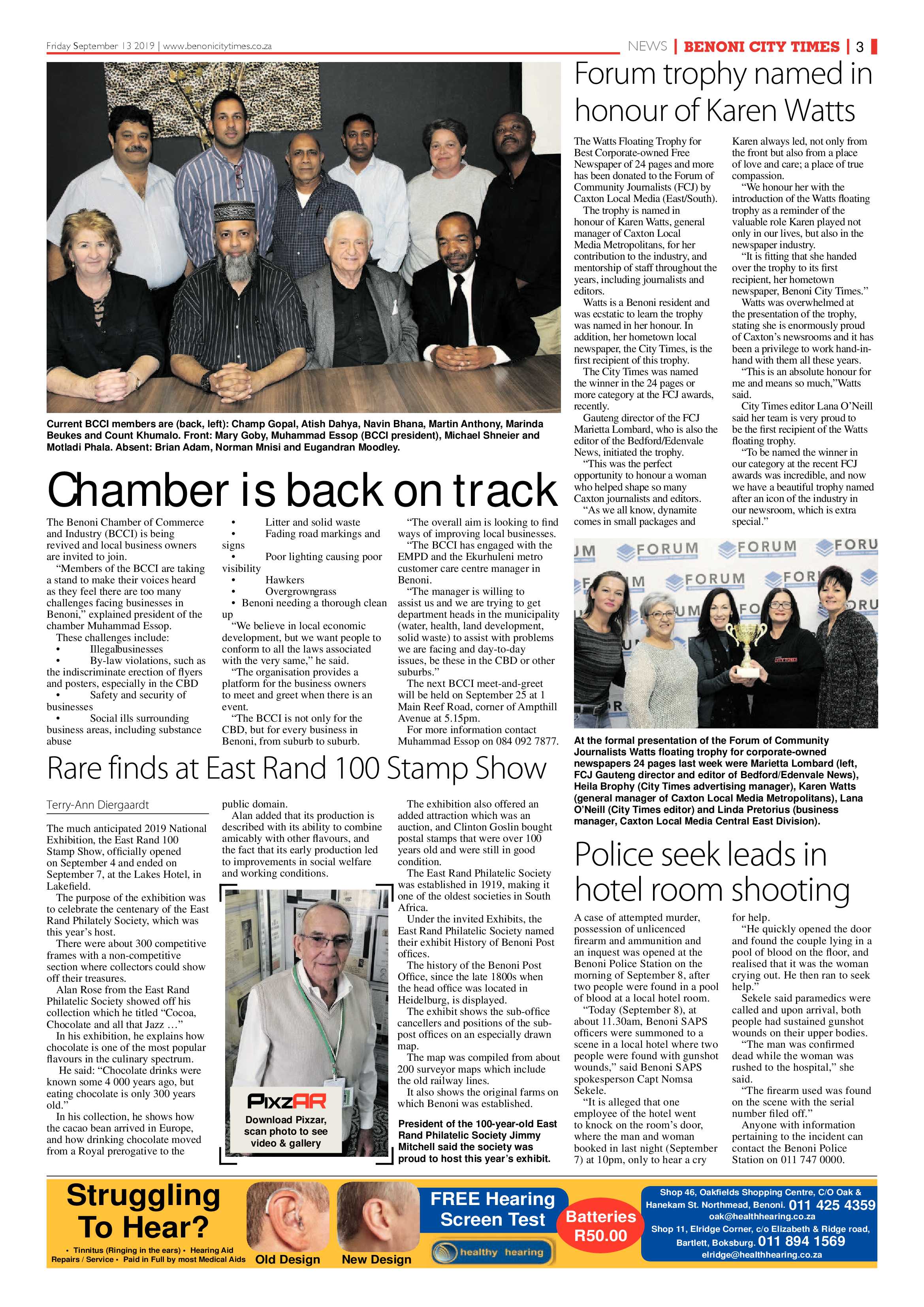 Benoni City Times 12 September 2019 page 3