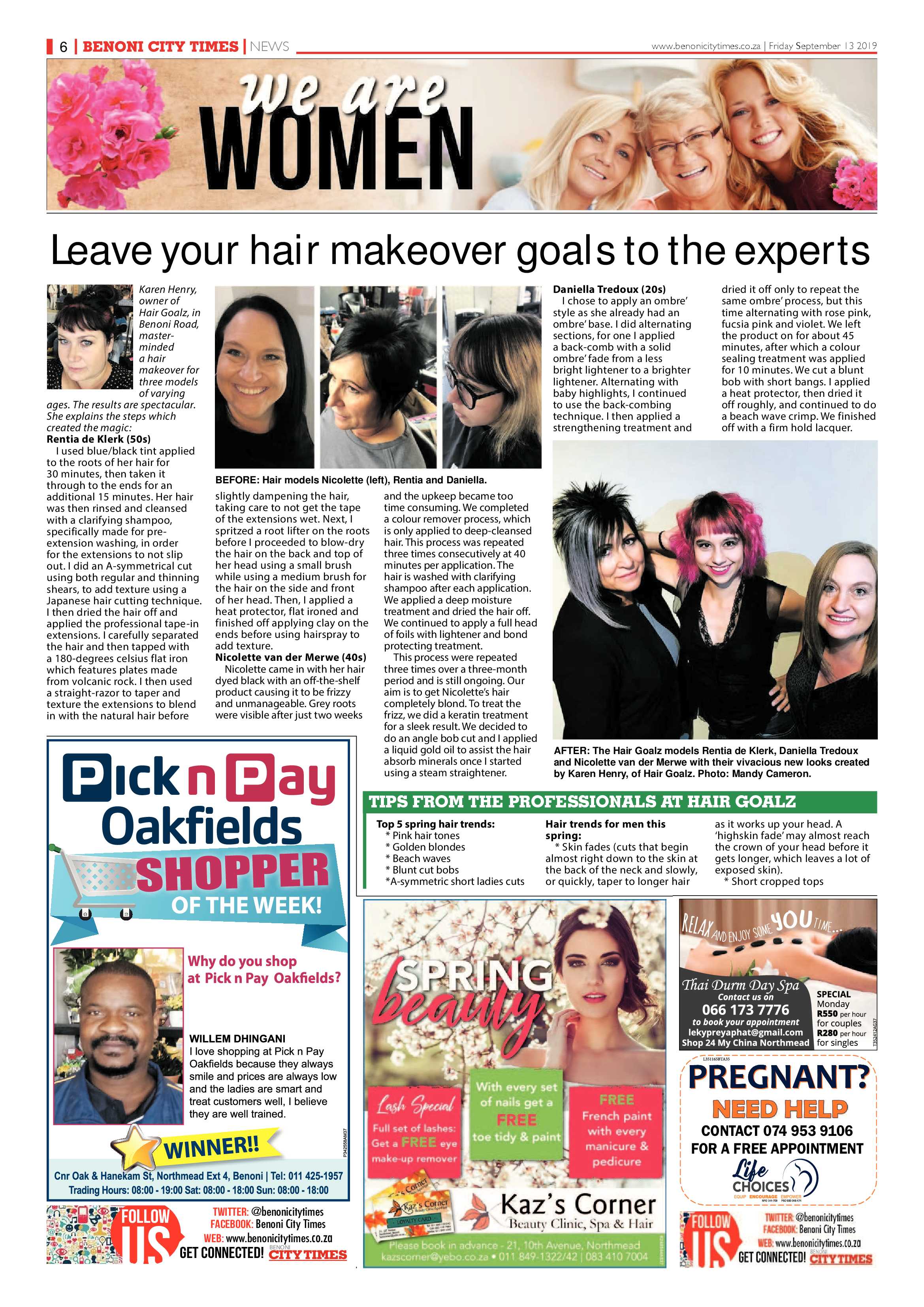 Benoni City Times 12 September 2019 page 6