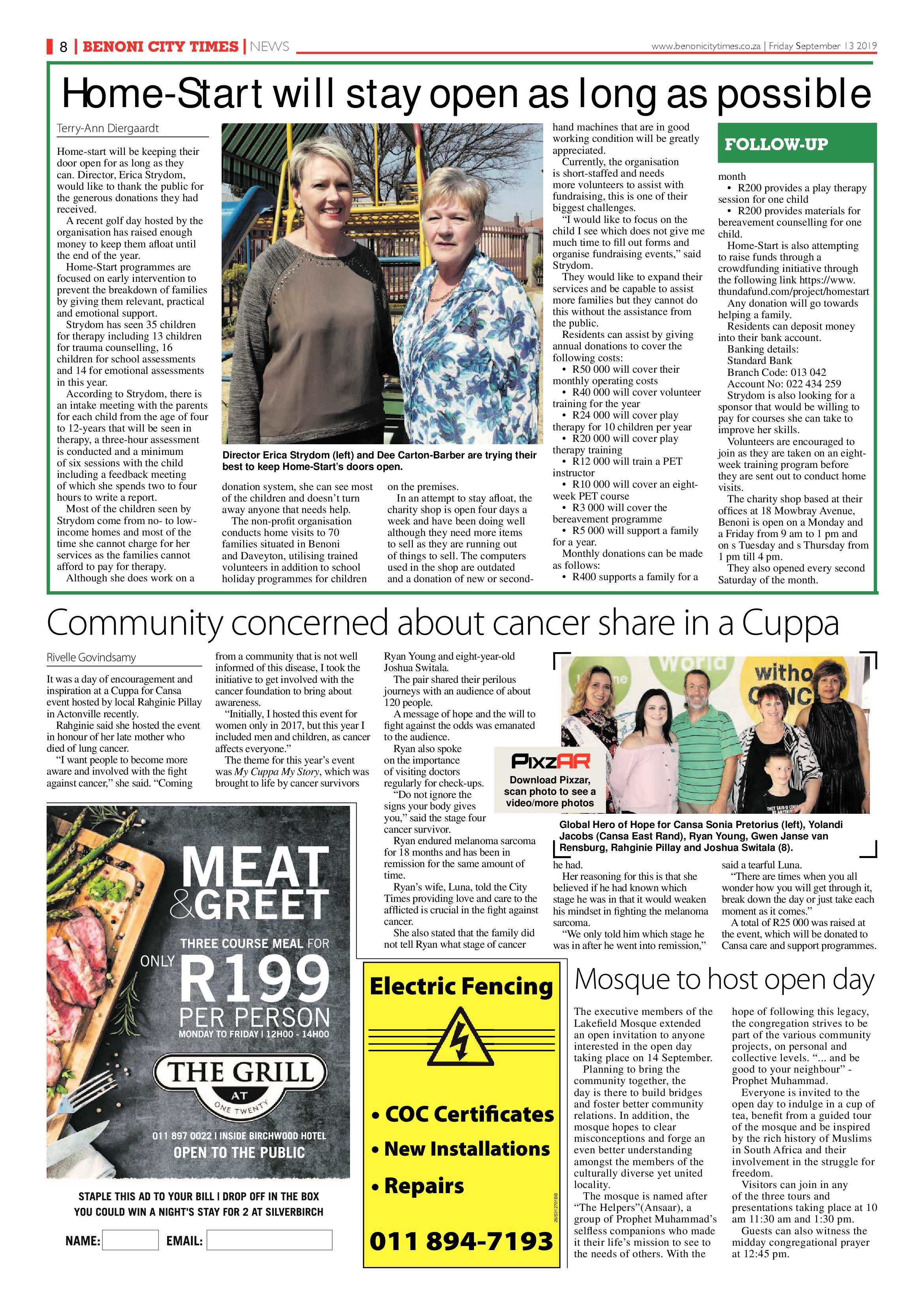 Benoni City Times 12 September 2019 page 8