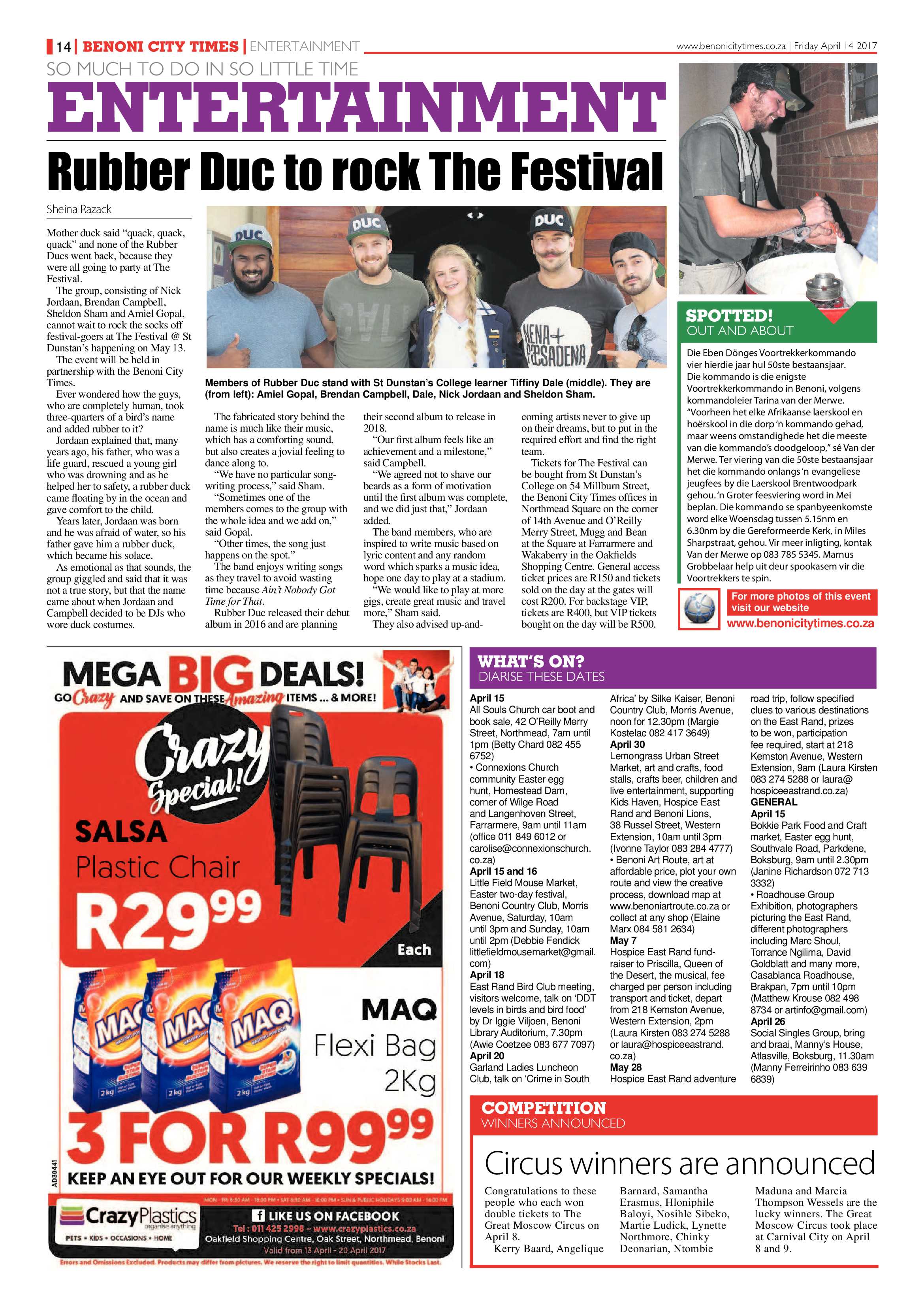 Benoni City Times 13 April 2017 page 14