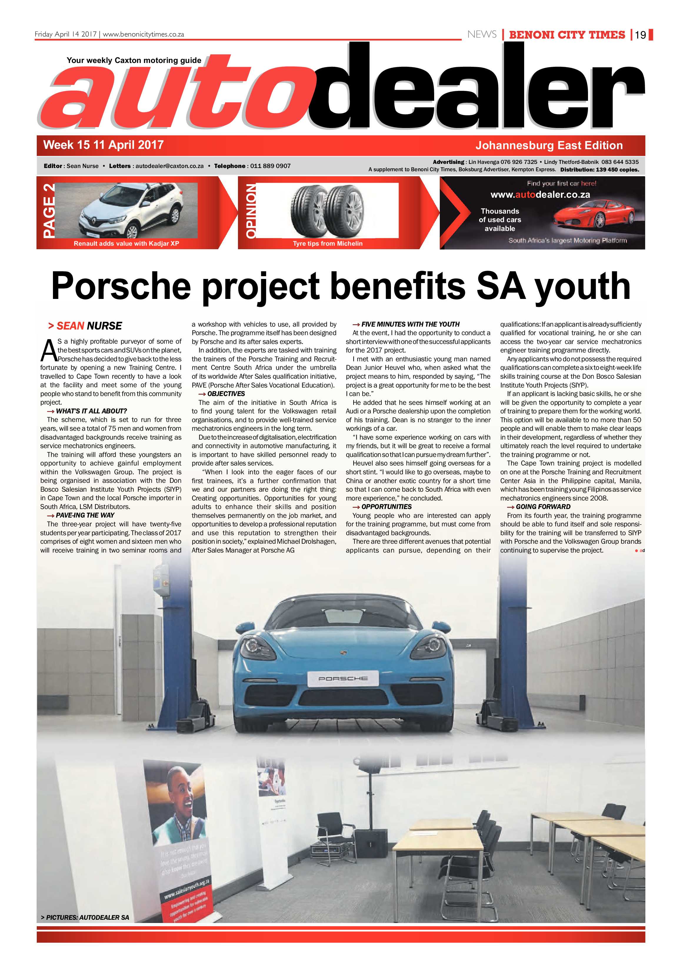 Benoni City Times 13 April 2017 page 19