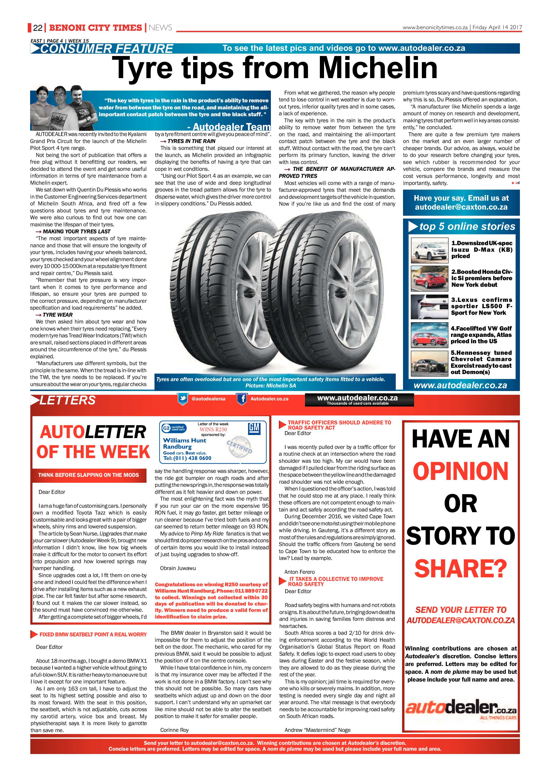 Benoni City Times 13 April 2017 page 22