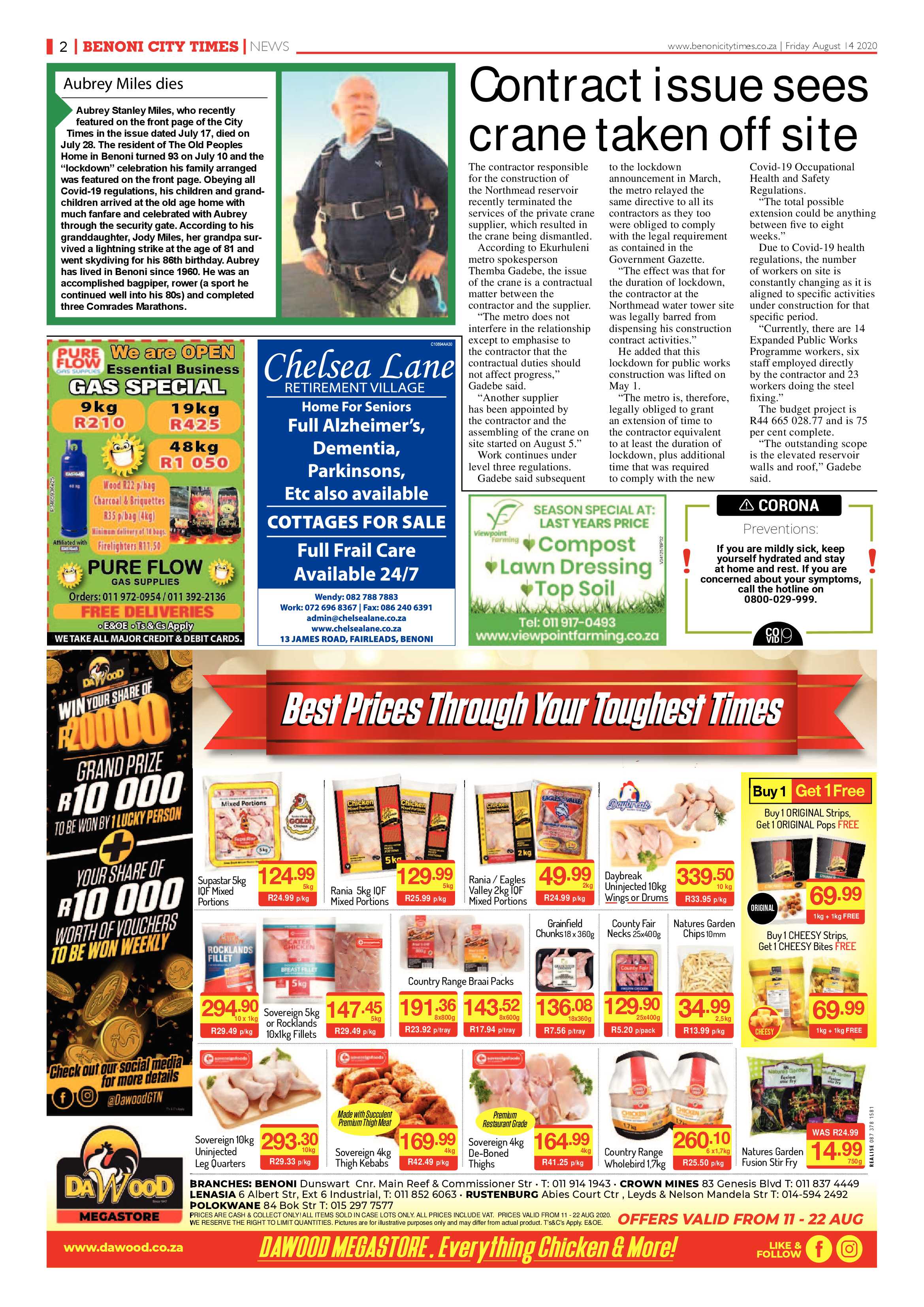 Benoni City Times 13 August 2020 page 2