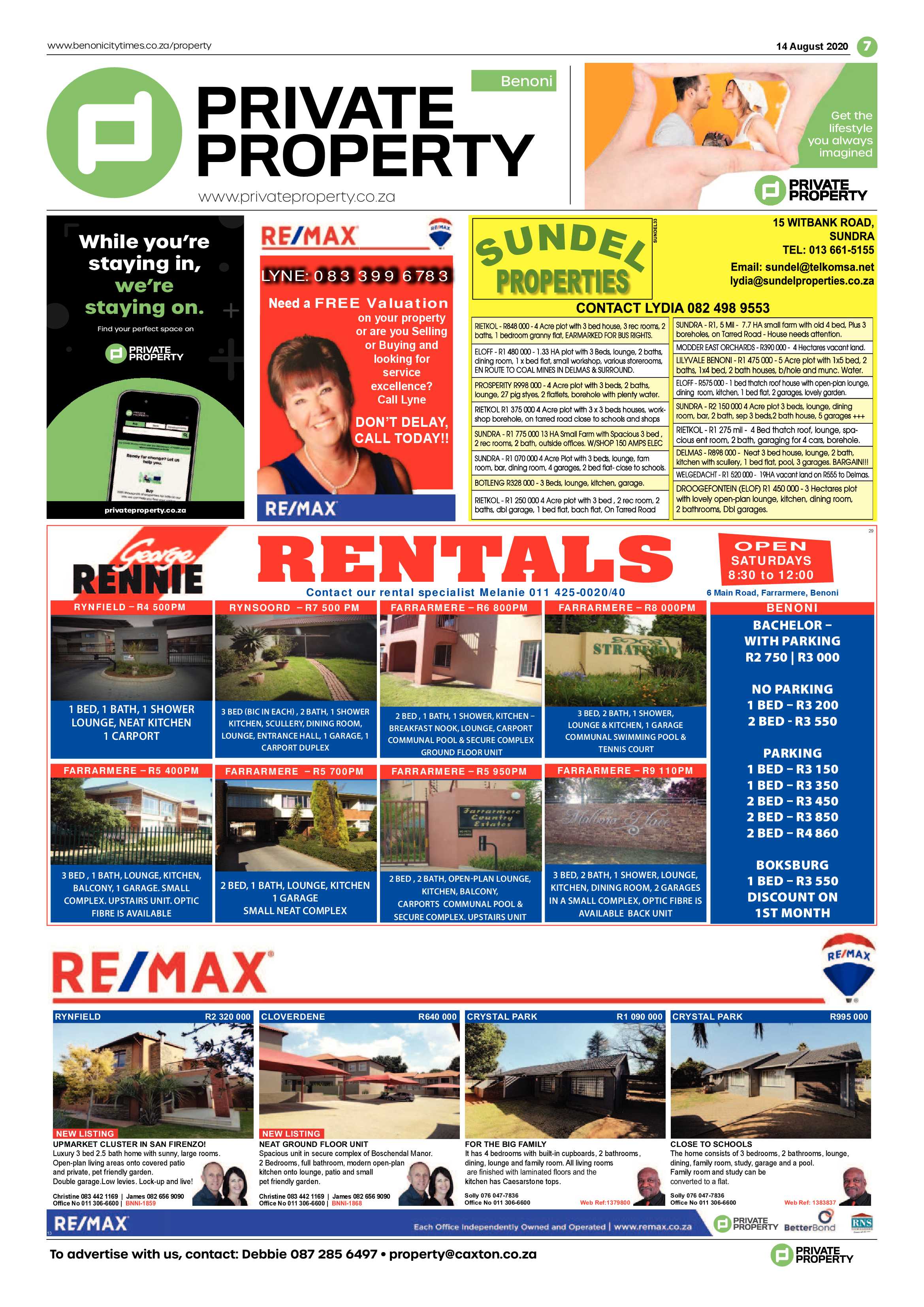 Benoni City Times 13 August 2020 page 7