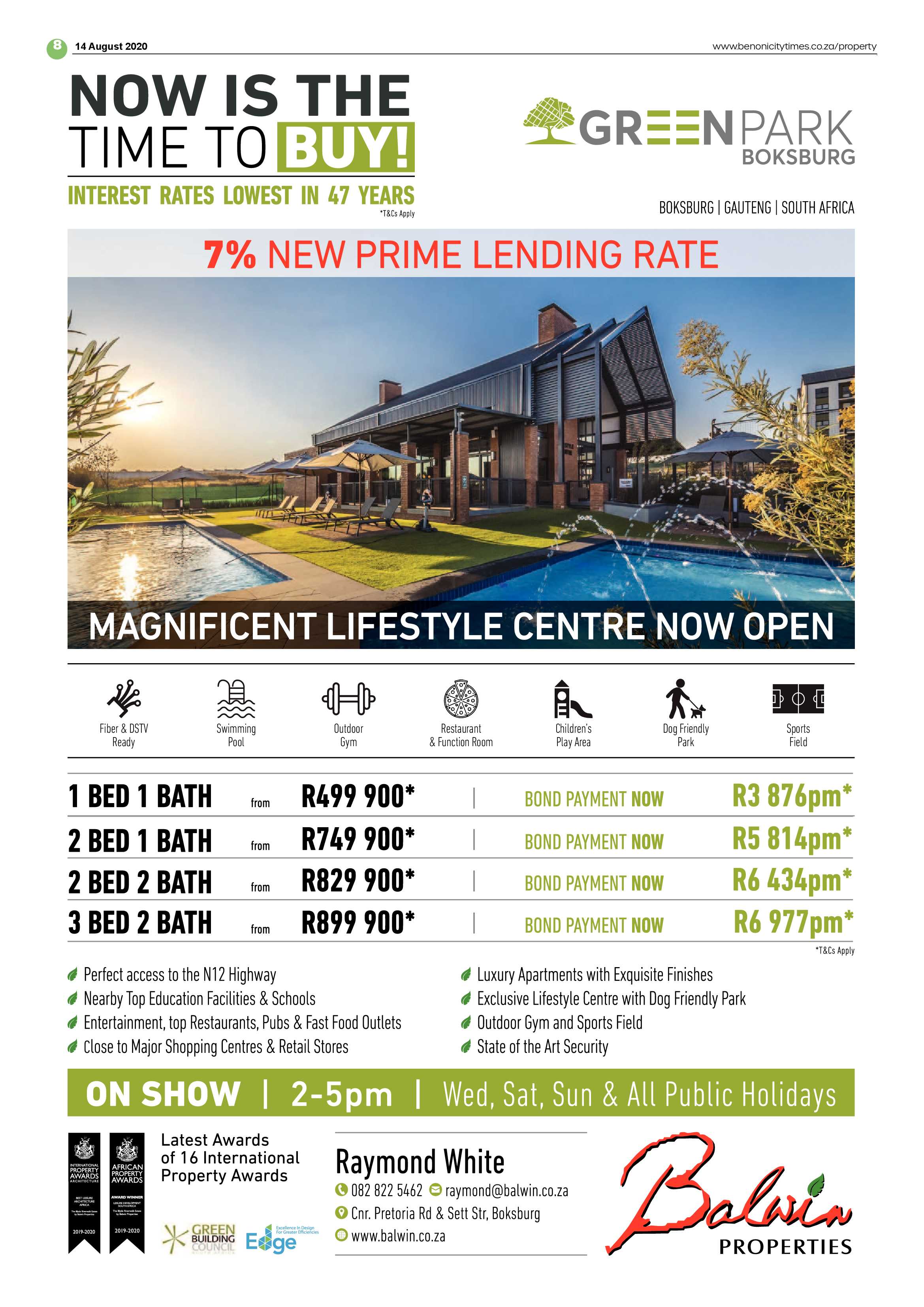Benoni City Times 13 August 2020 page 8