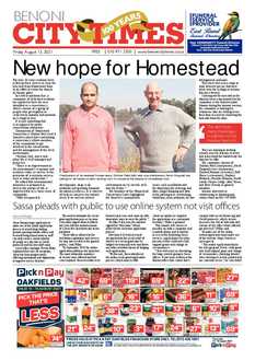 Benoni City Times 13 August 2021