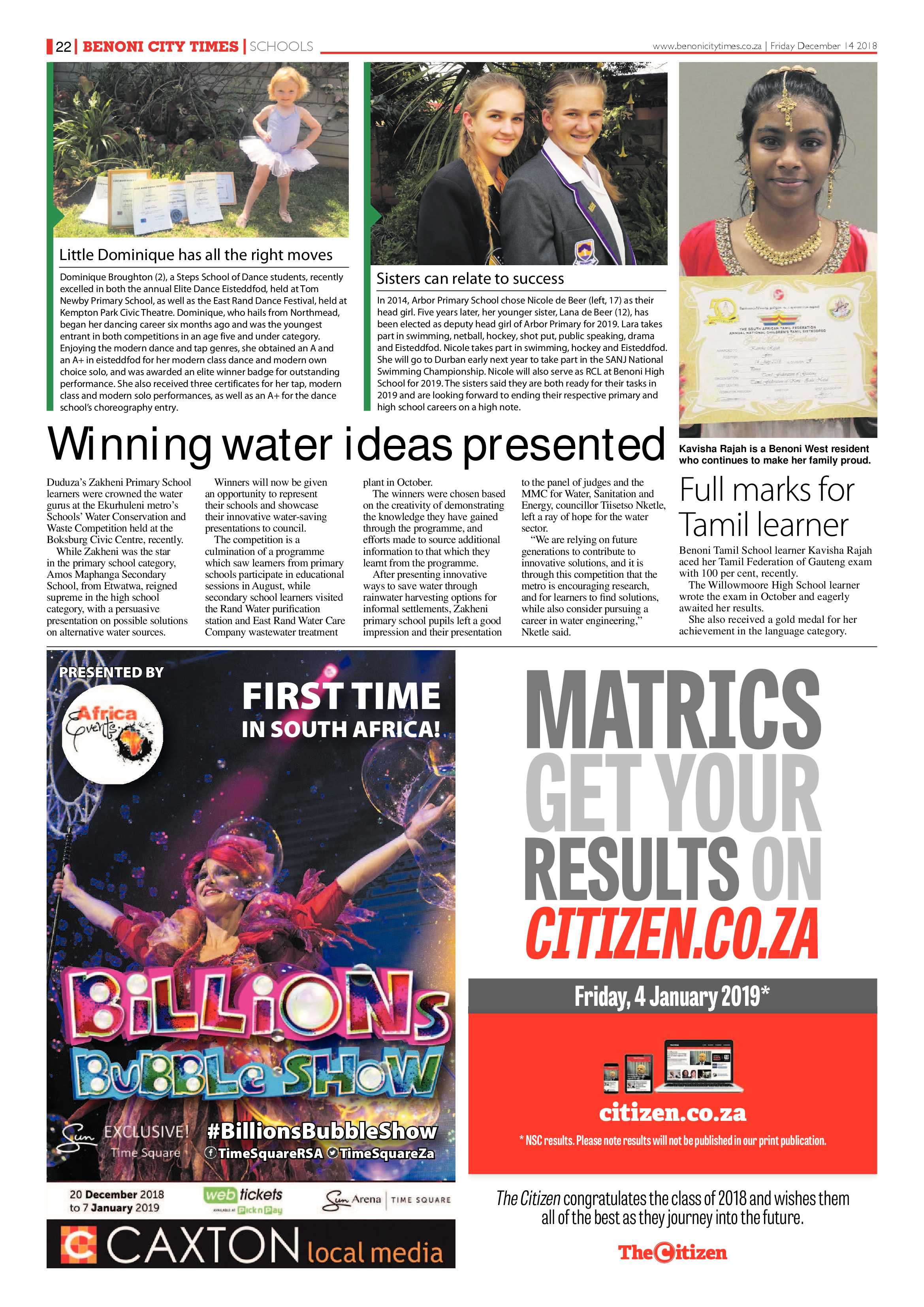 Benoni City Times 13 December 2018 page 24
