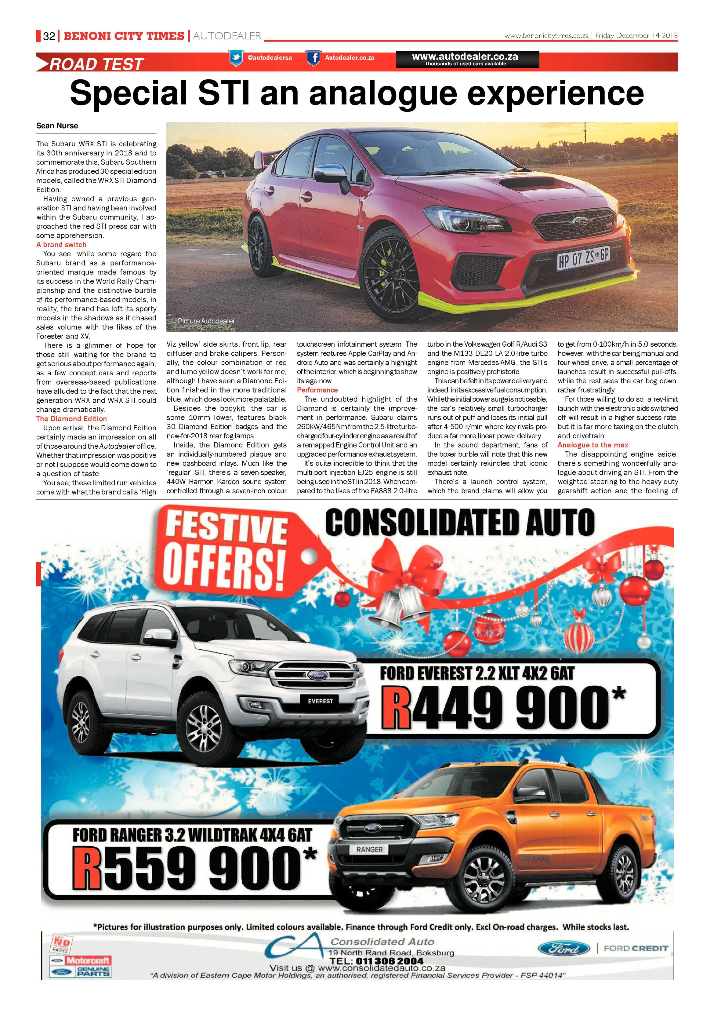 Benoni City Times 13 December 2018 page 34