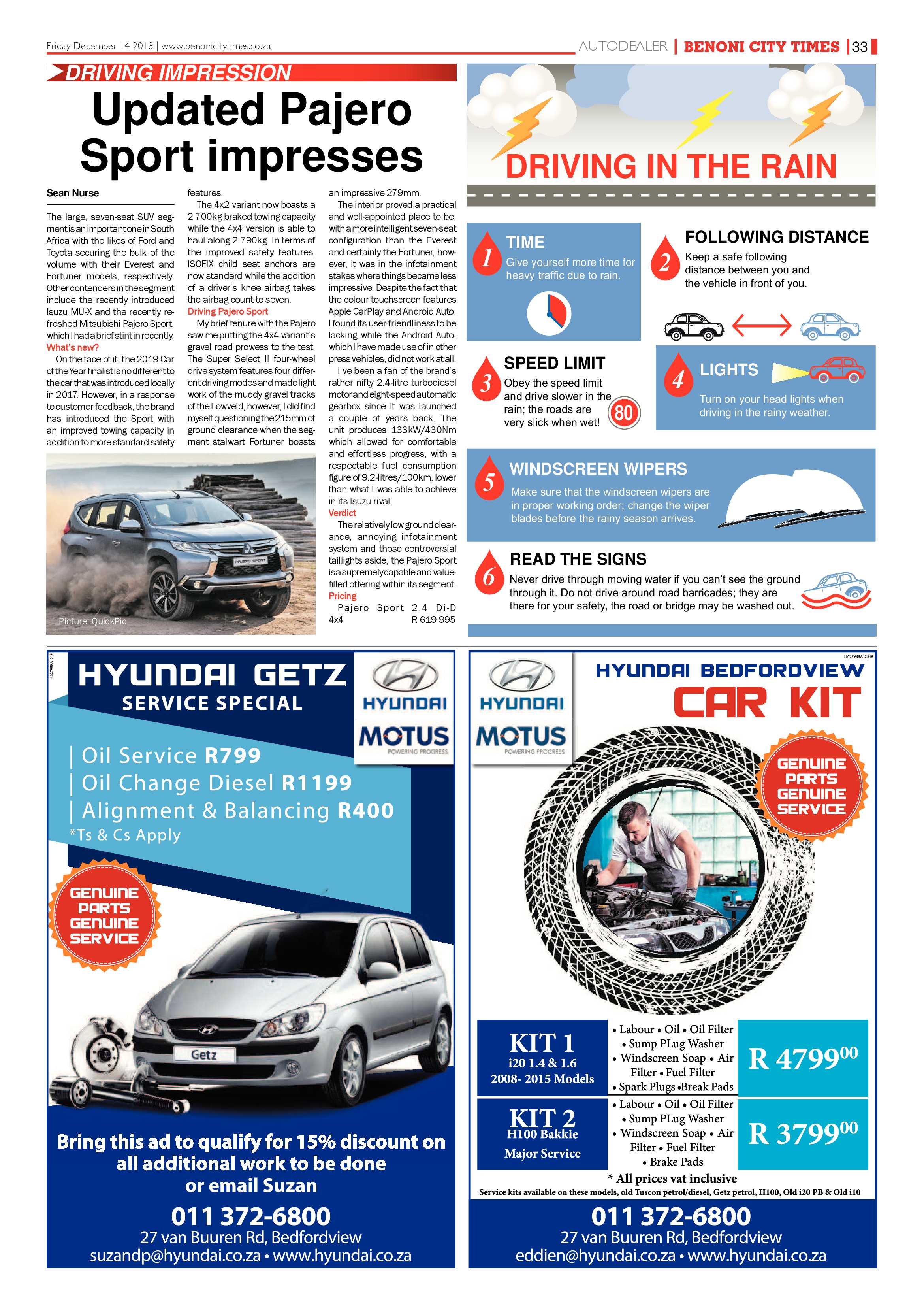 Benoni City Times 13 December 2018 page 35