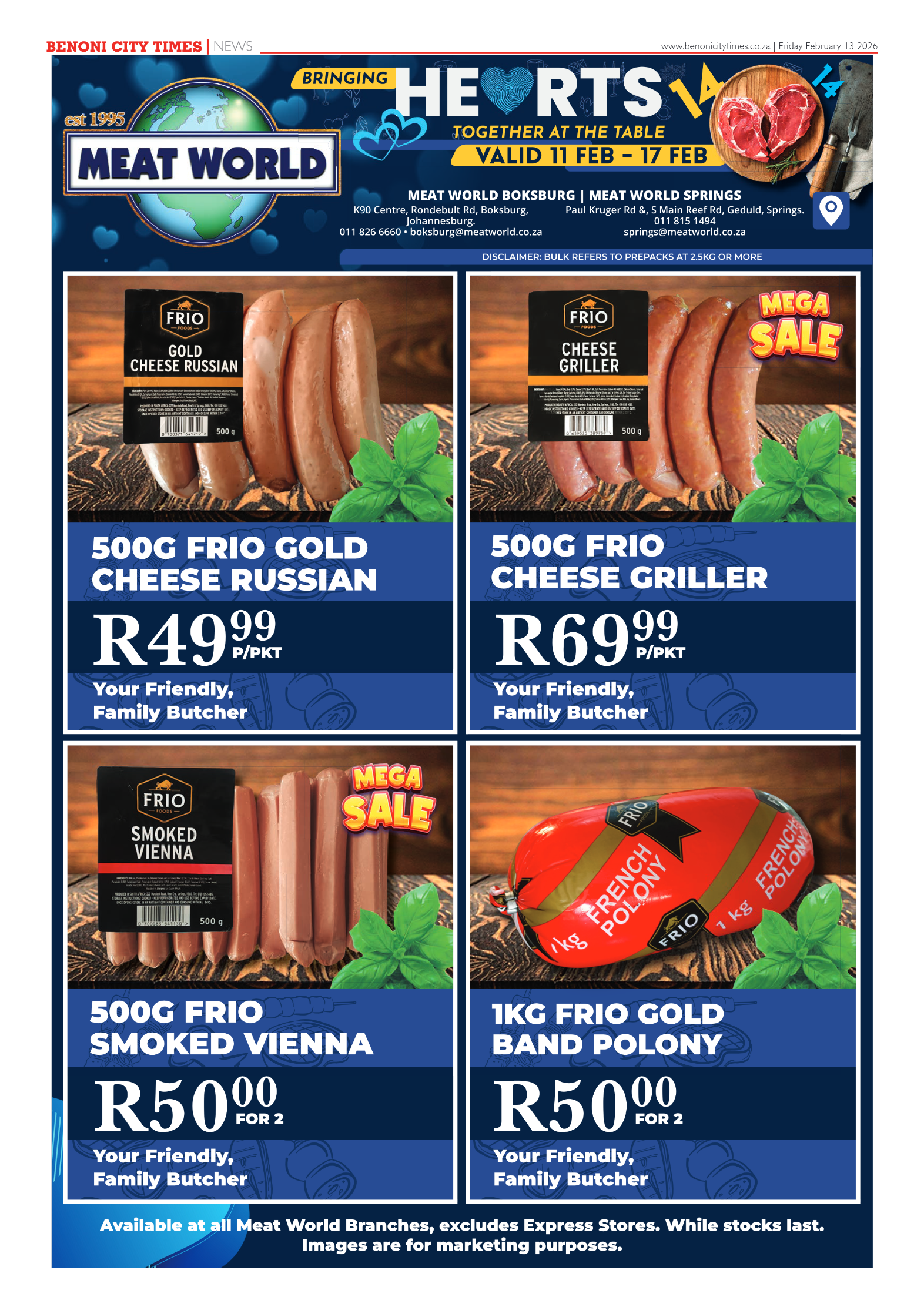 Benoni City Times 13 February 2026 page 12