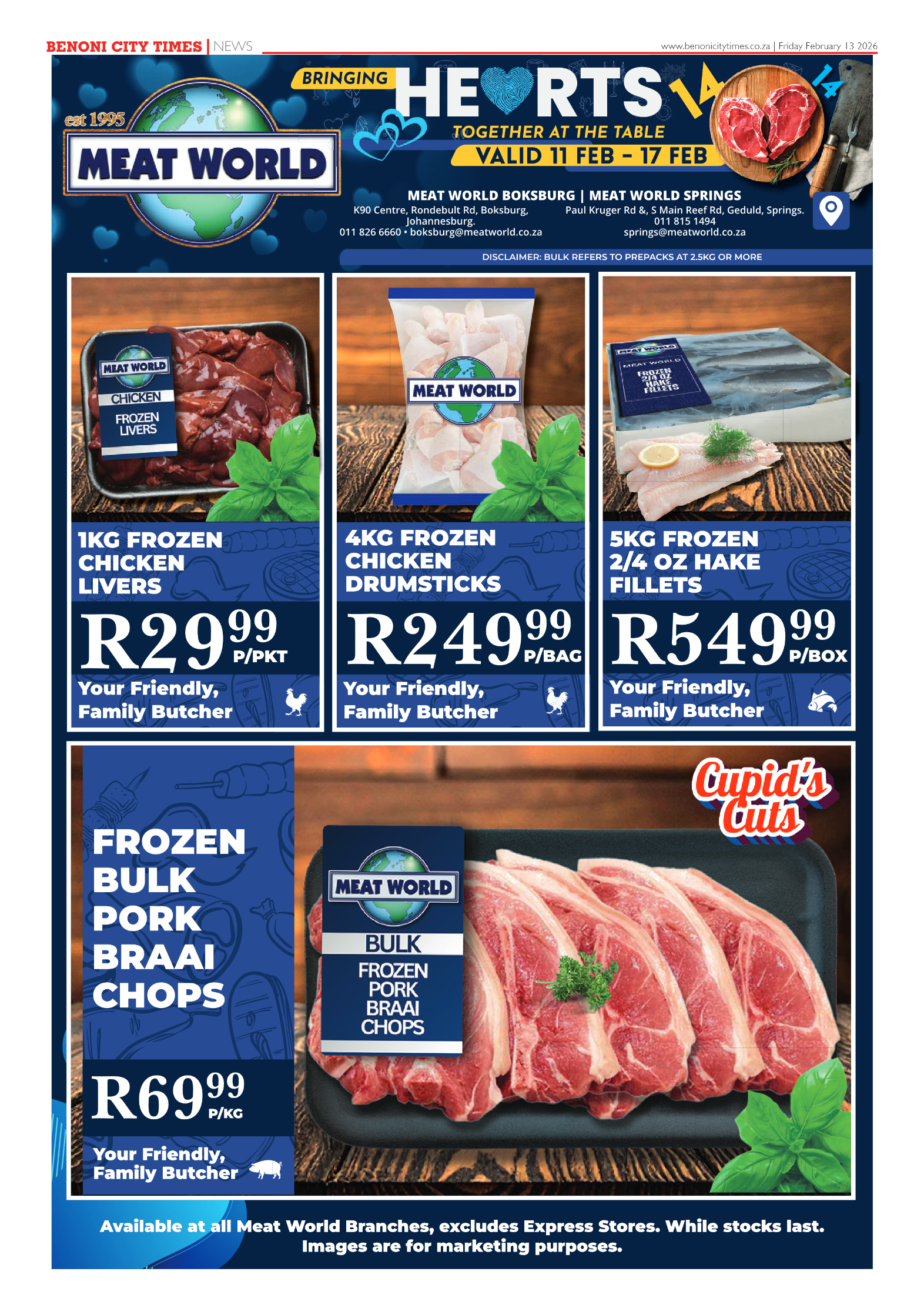 Benoni City Times 13 February 2026 page 2