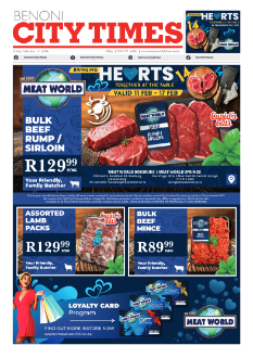 Benoni City Times 13 February 2026