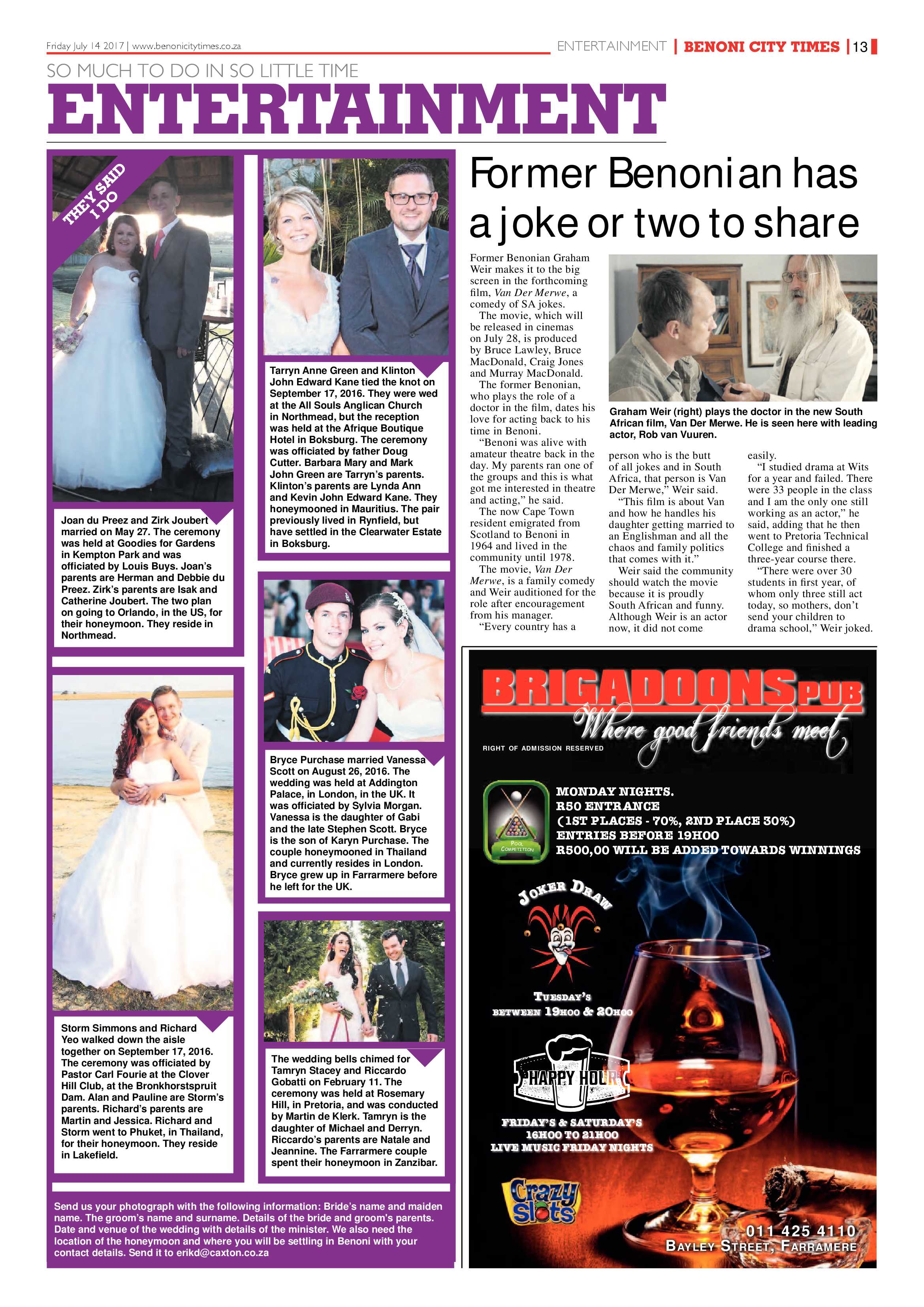 Benoni City Times 13 July 2017 page 13