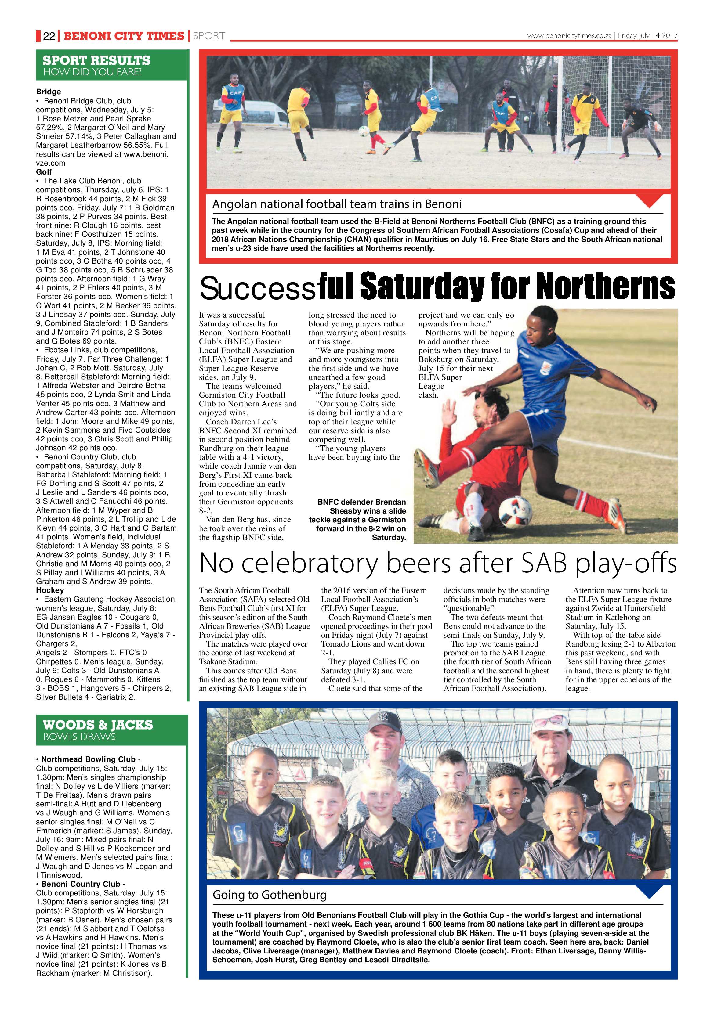 Benoni City Times 13 July 2017 page 22