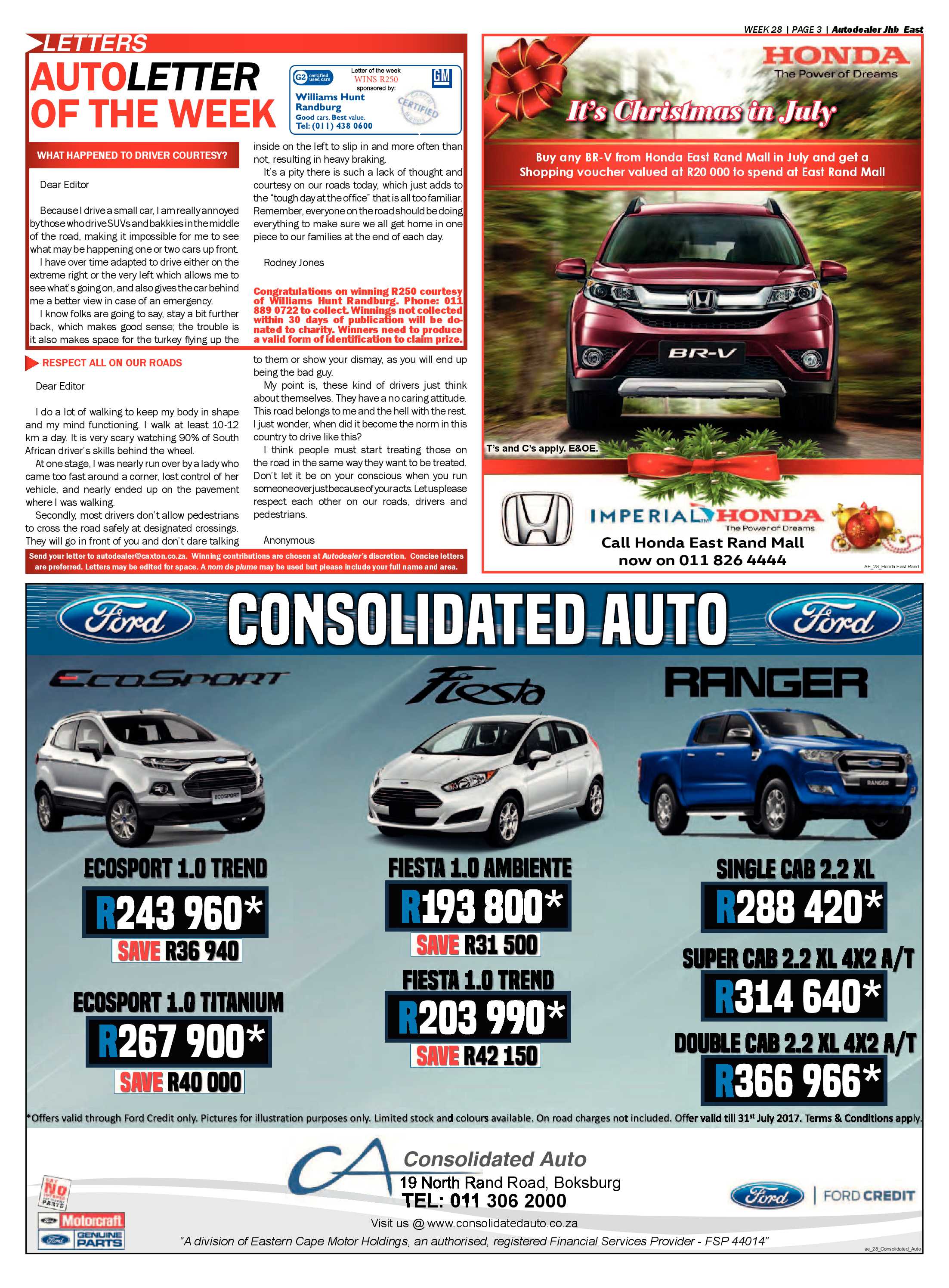 Benoni City Times 13 July 2017 page 27