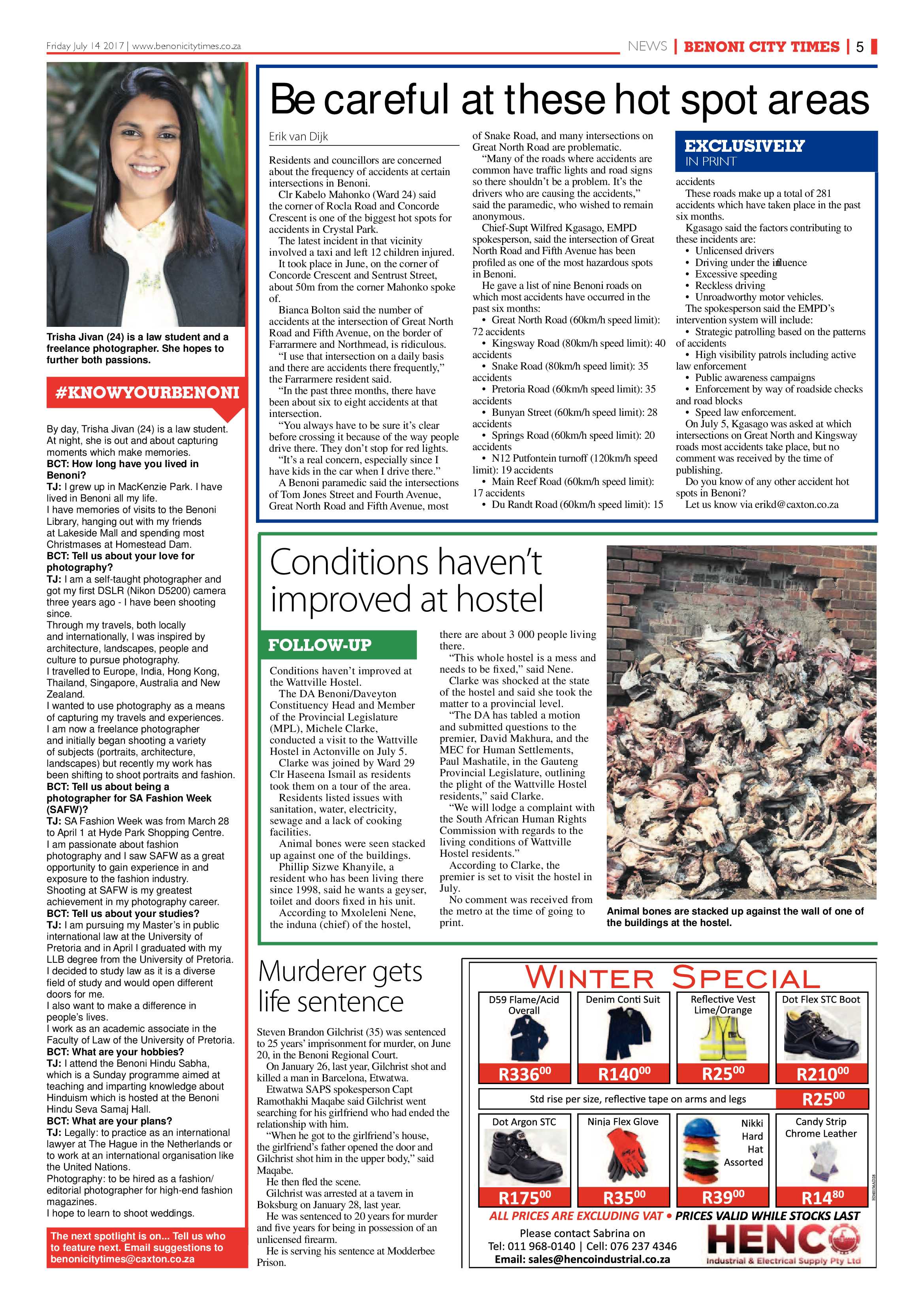 Benoni City Times 13 July 2017 page 5