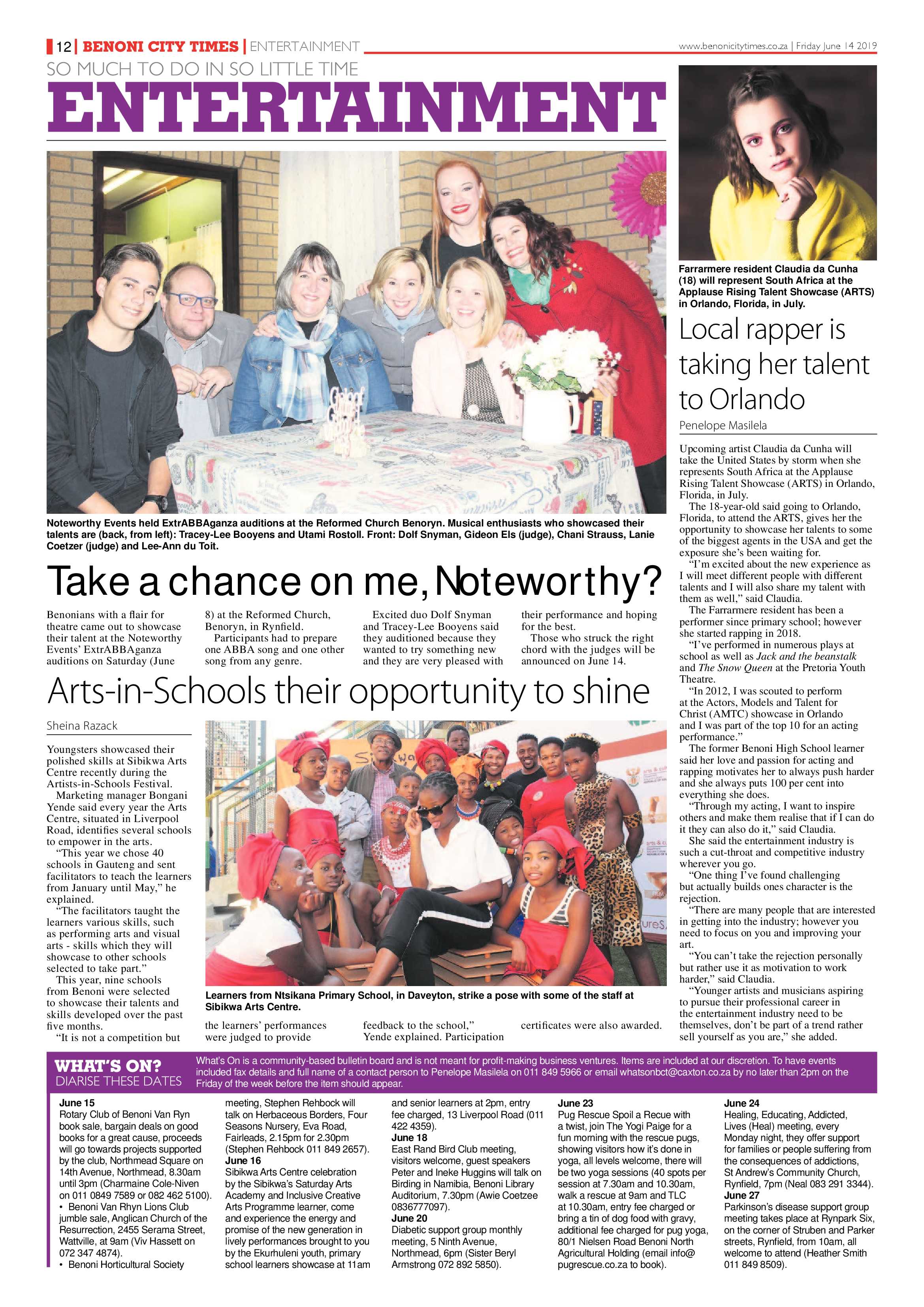 Benoni City Times 13 June 2019 page 12
