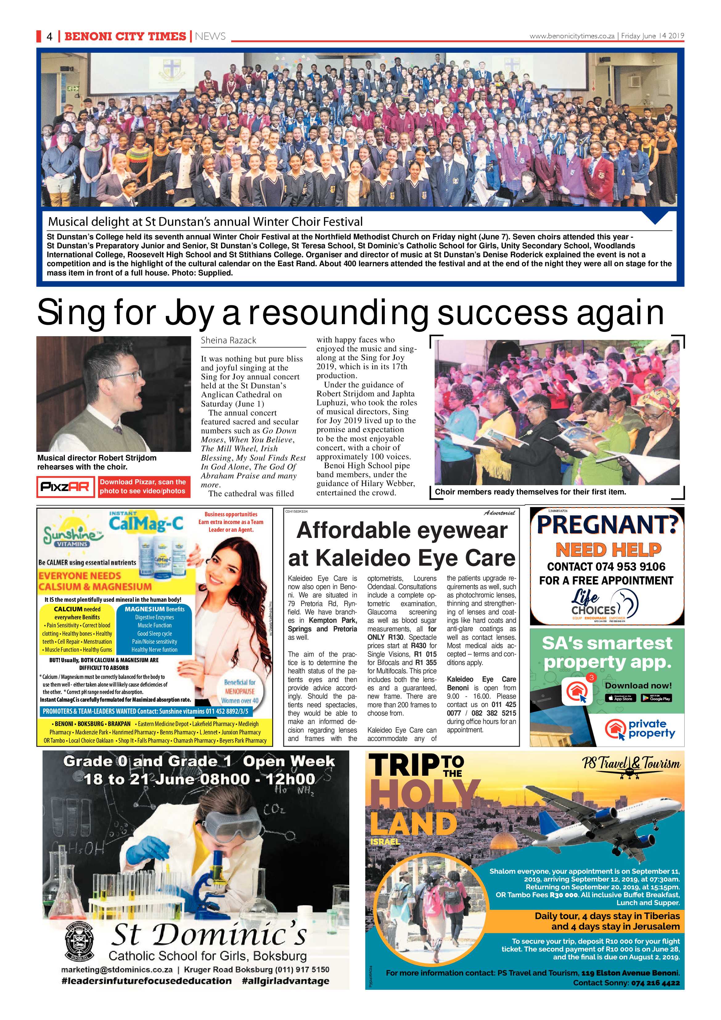 Benoni City Times 13 June 2019 page 4