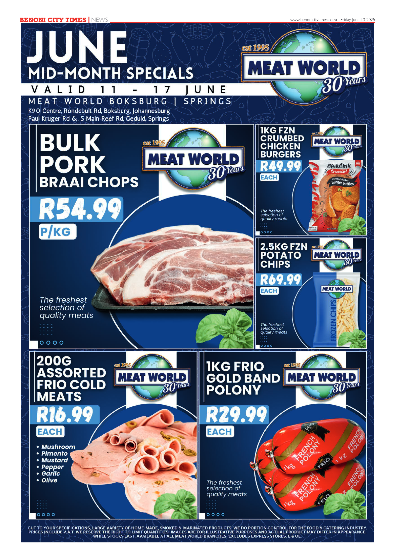 Benoni City Times 13 June 2025 page 2