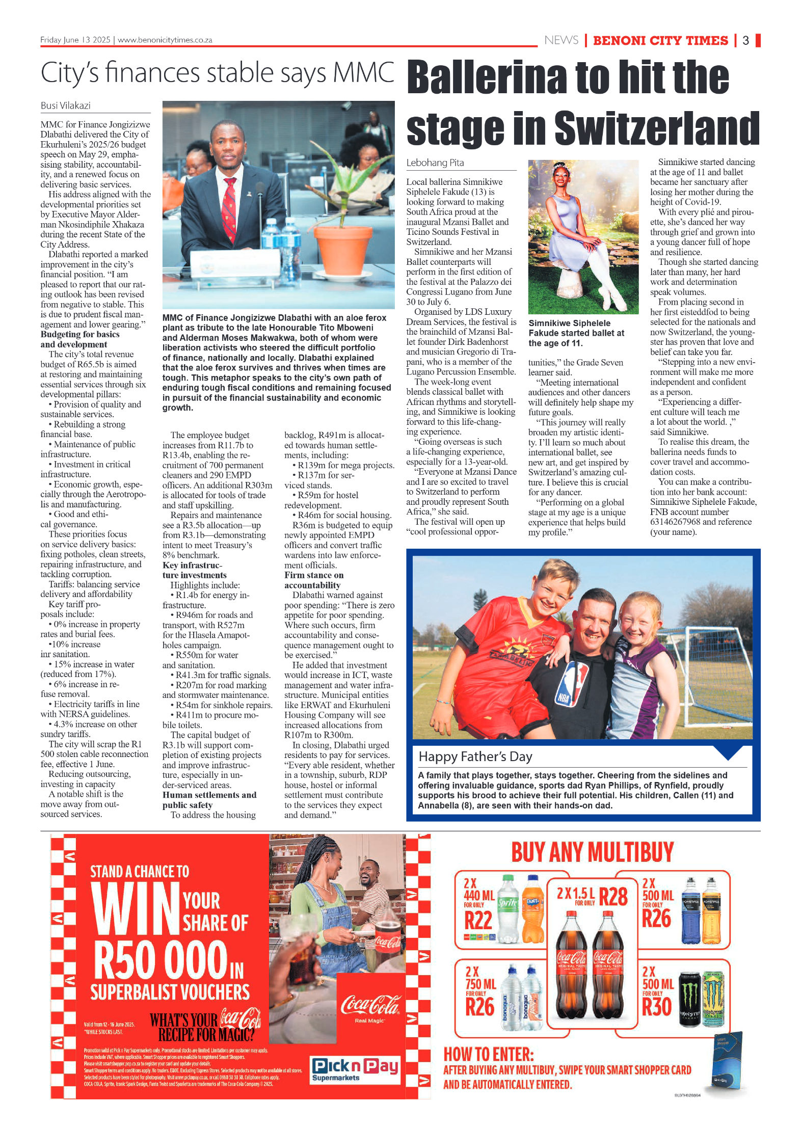 Benoni City Times 13 June 2025 page 5
