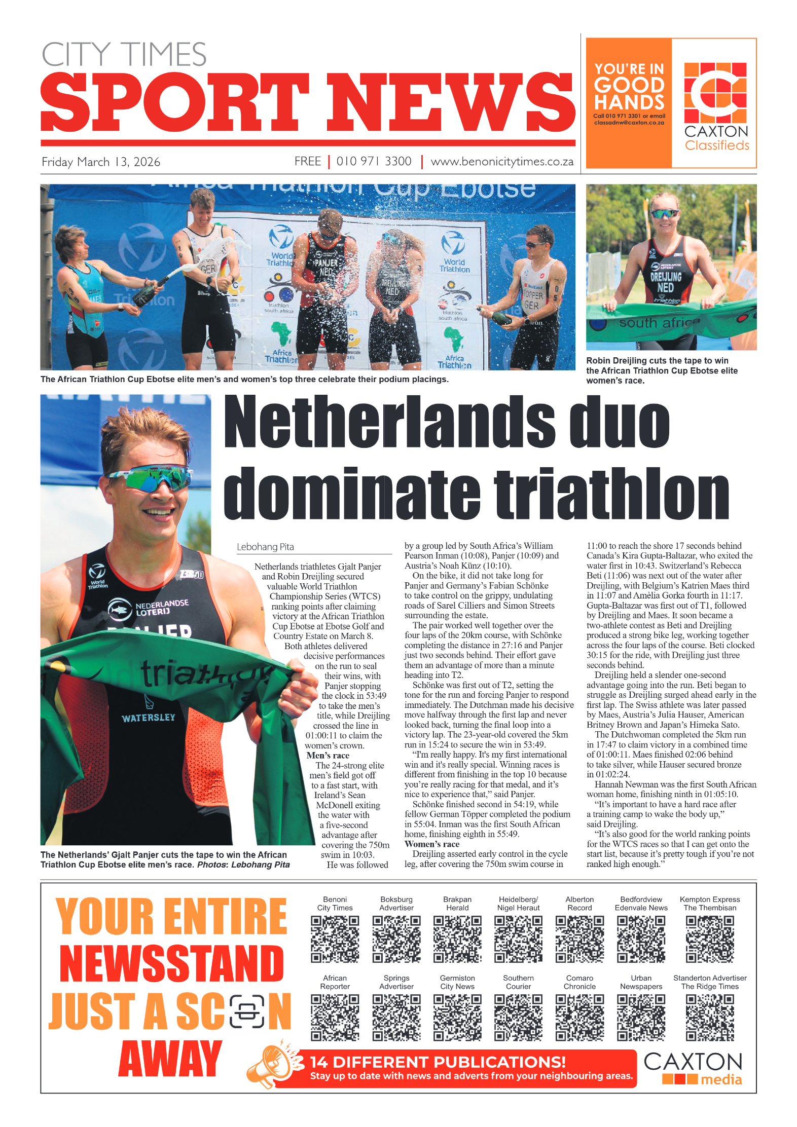 Benoni City Times 13 March 2026 page 10