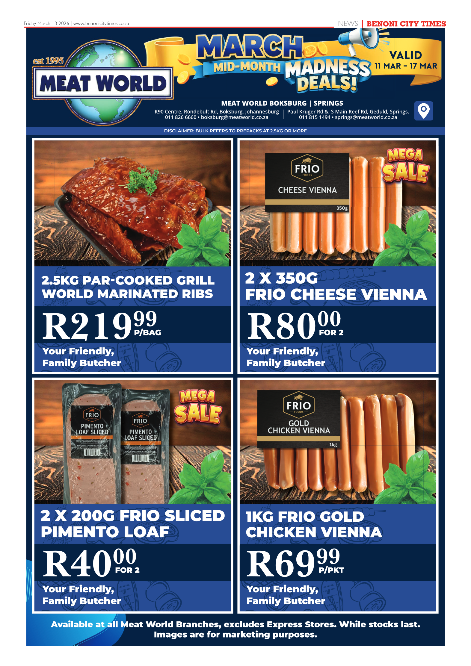 Benoni City Times 13 March 2026 page 11