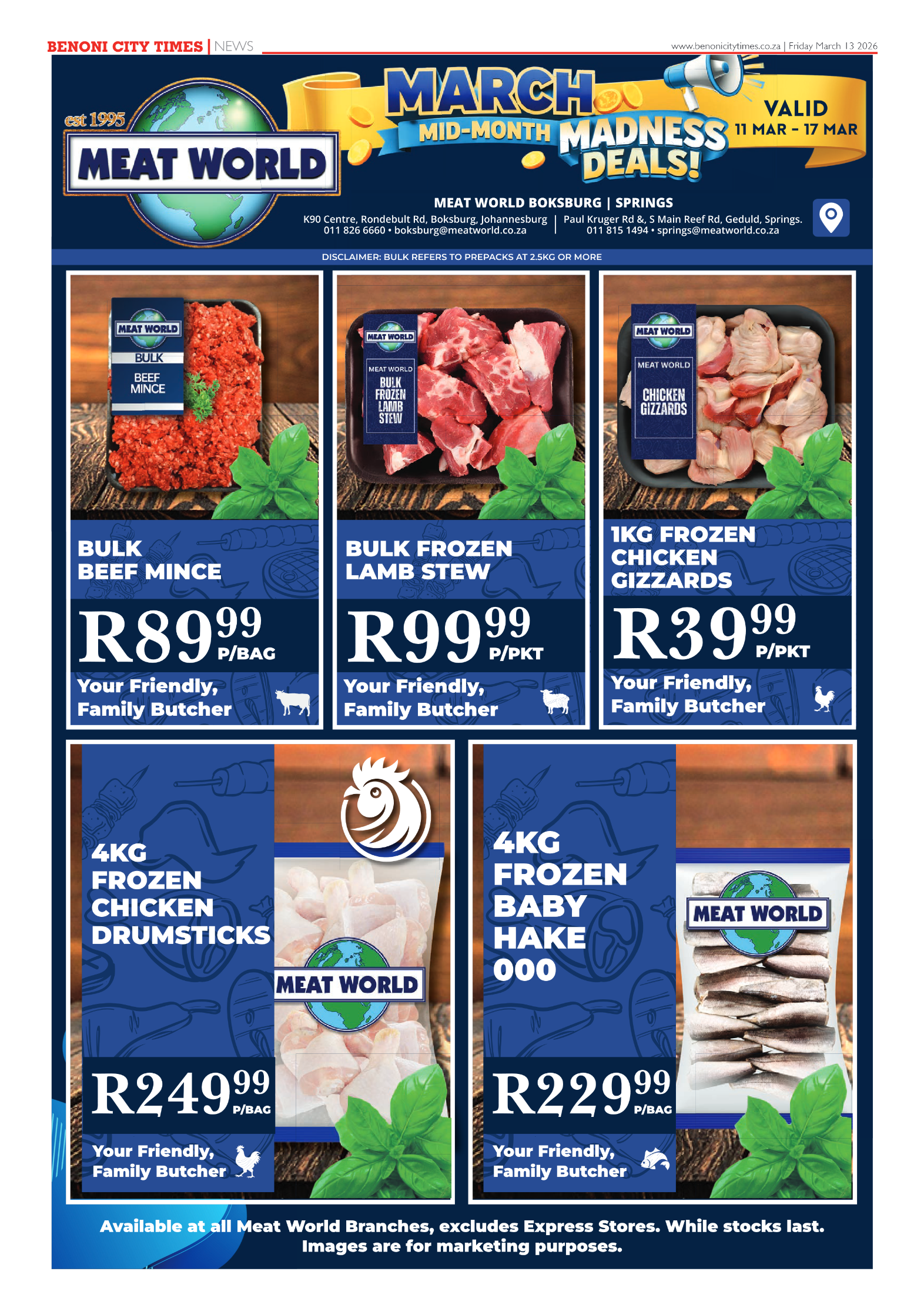 Benoni City Times 13 March 2026 page 2