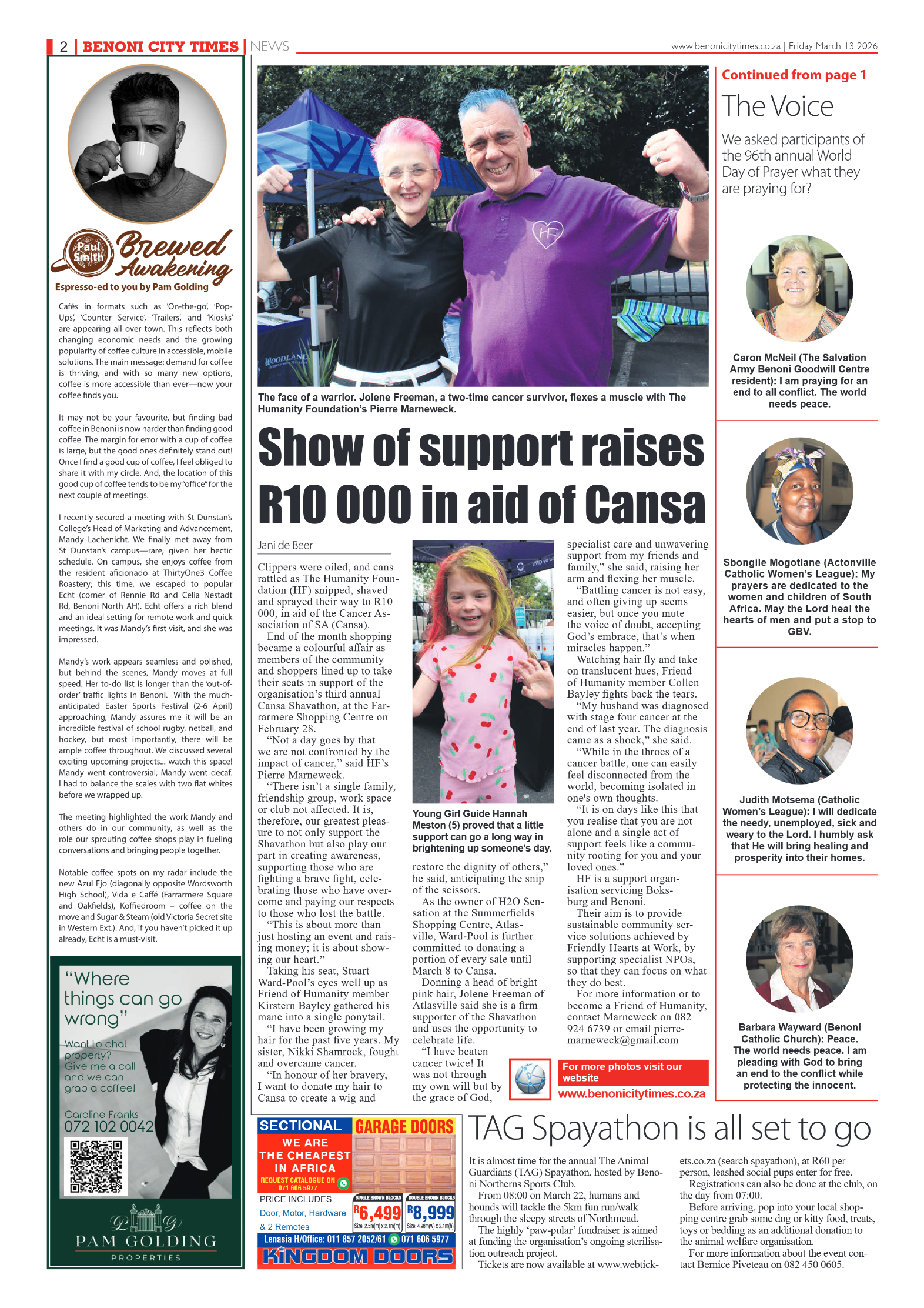 Benoni City Times 13 March 2026 page 4