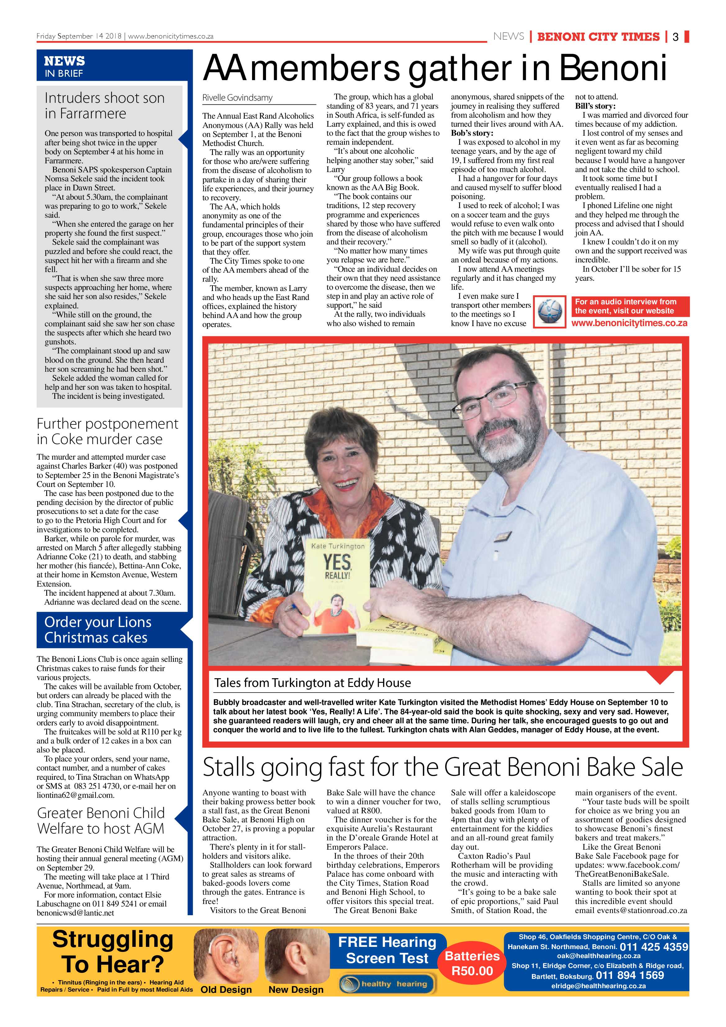 Benoni City Times 13 September 2018 page 3