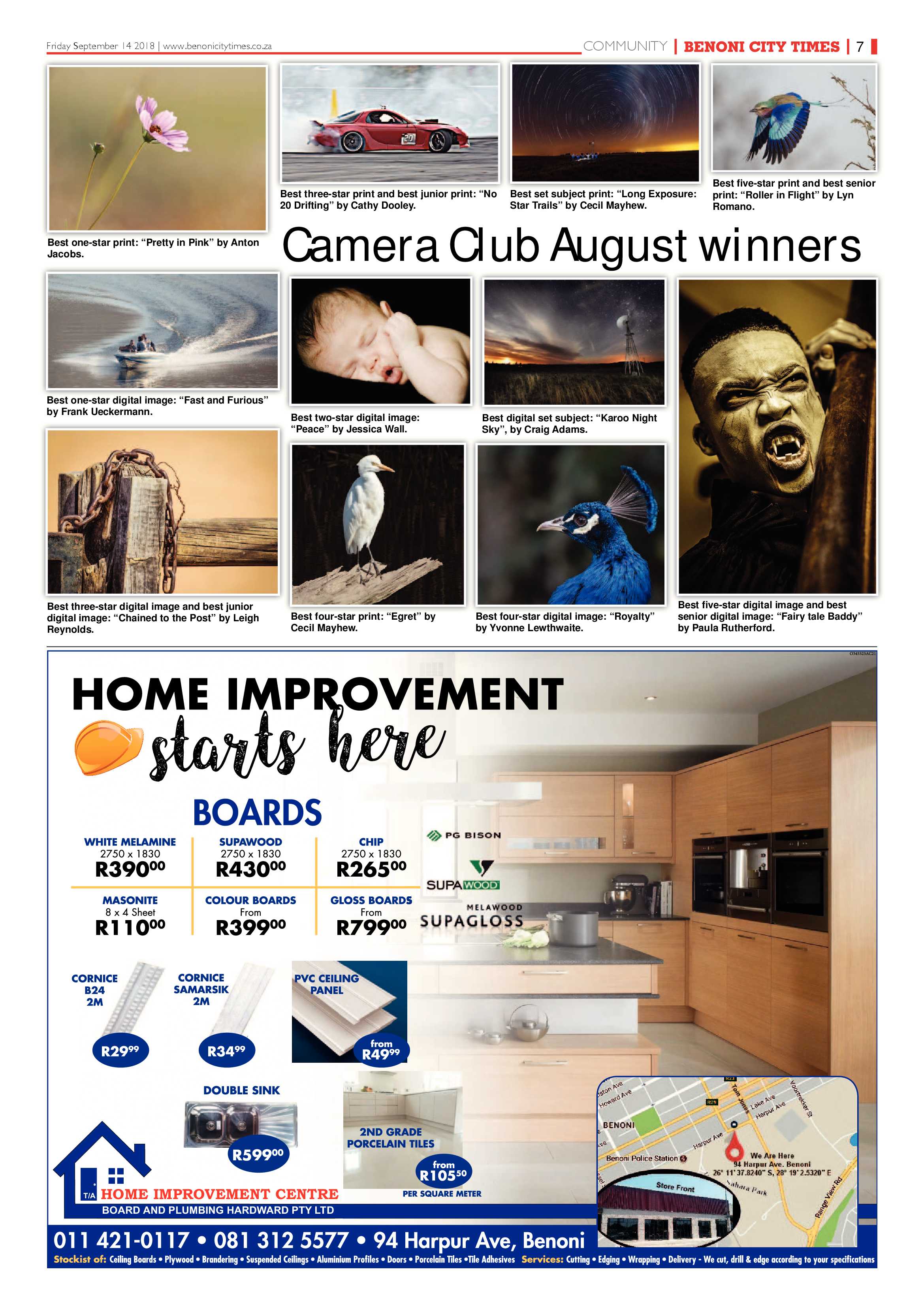 Benoni City Times 13 September 2018 page 7