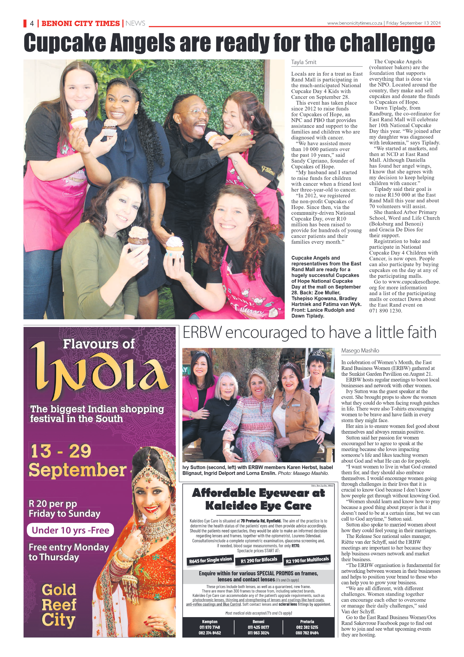 Benoni City Times 13 September 2024 page 4