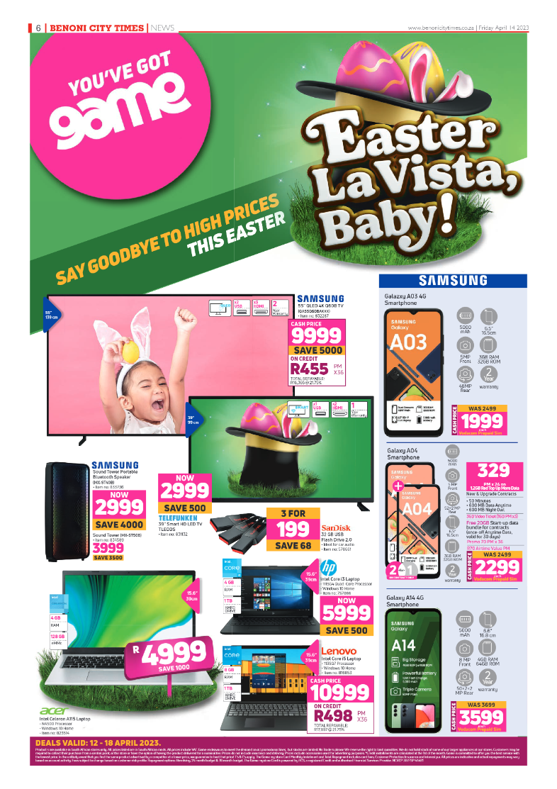 Benoni City Times 14 April 2023 page 6