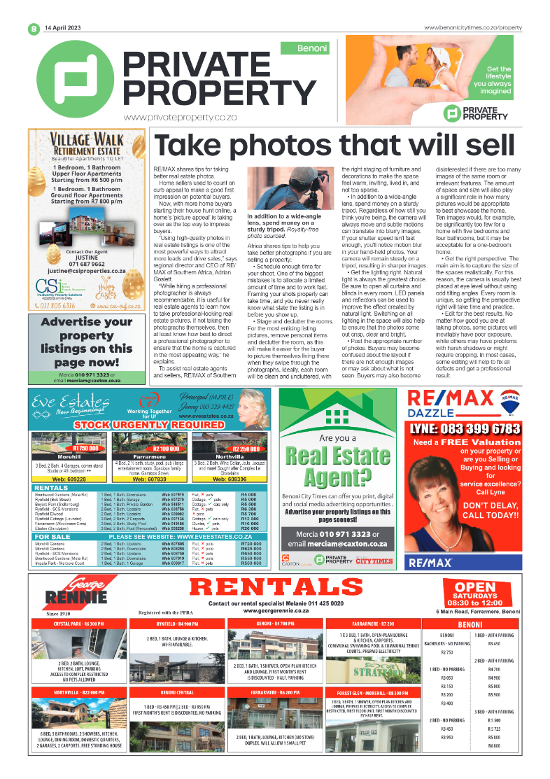 Benoni City Times 14 April 2023 page 8