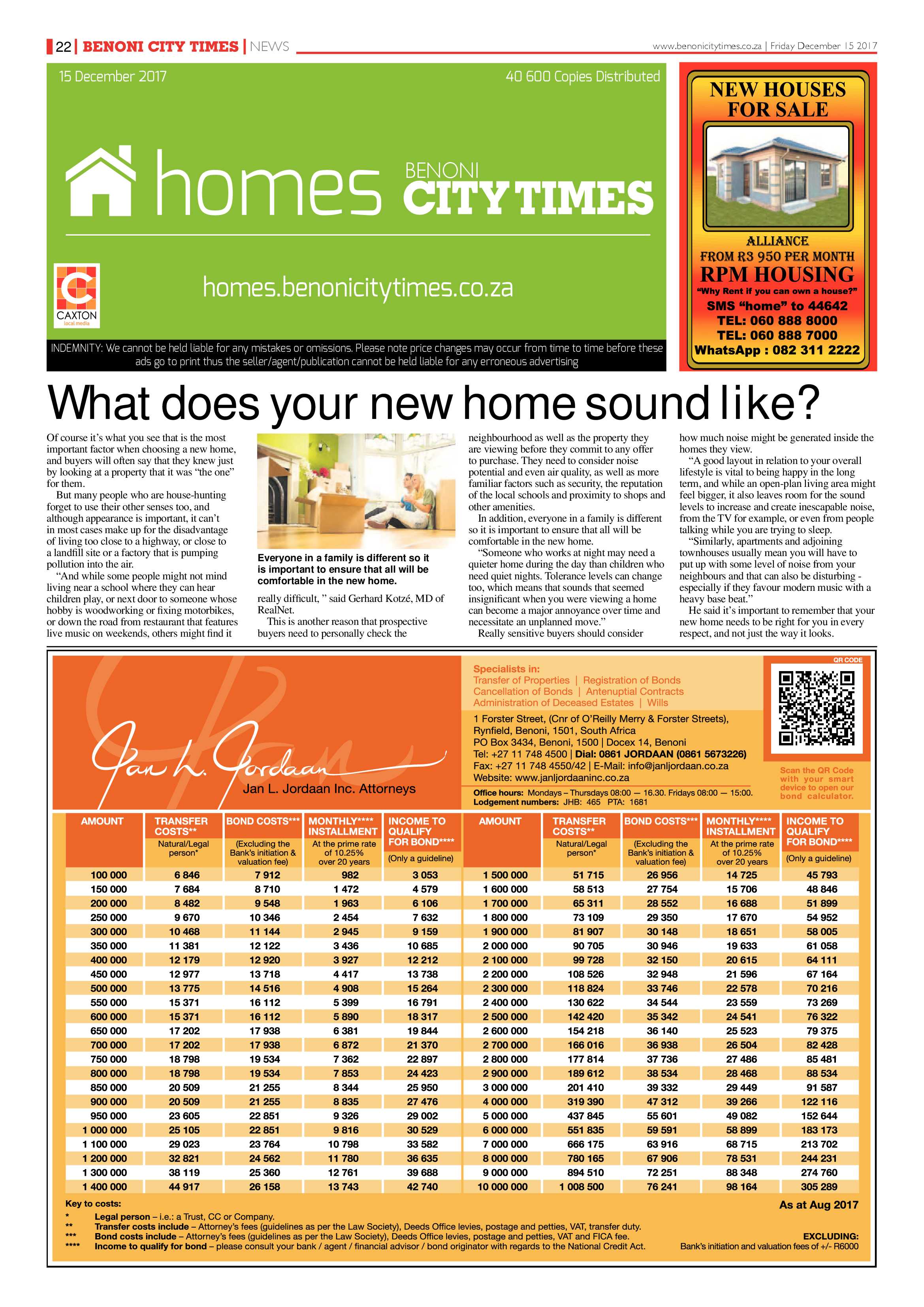 Benoni City Times 14 December 2017 page 22