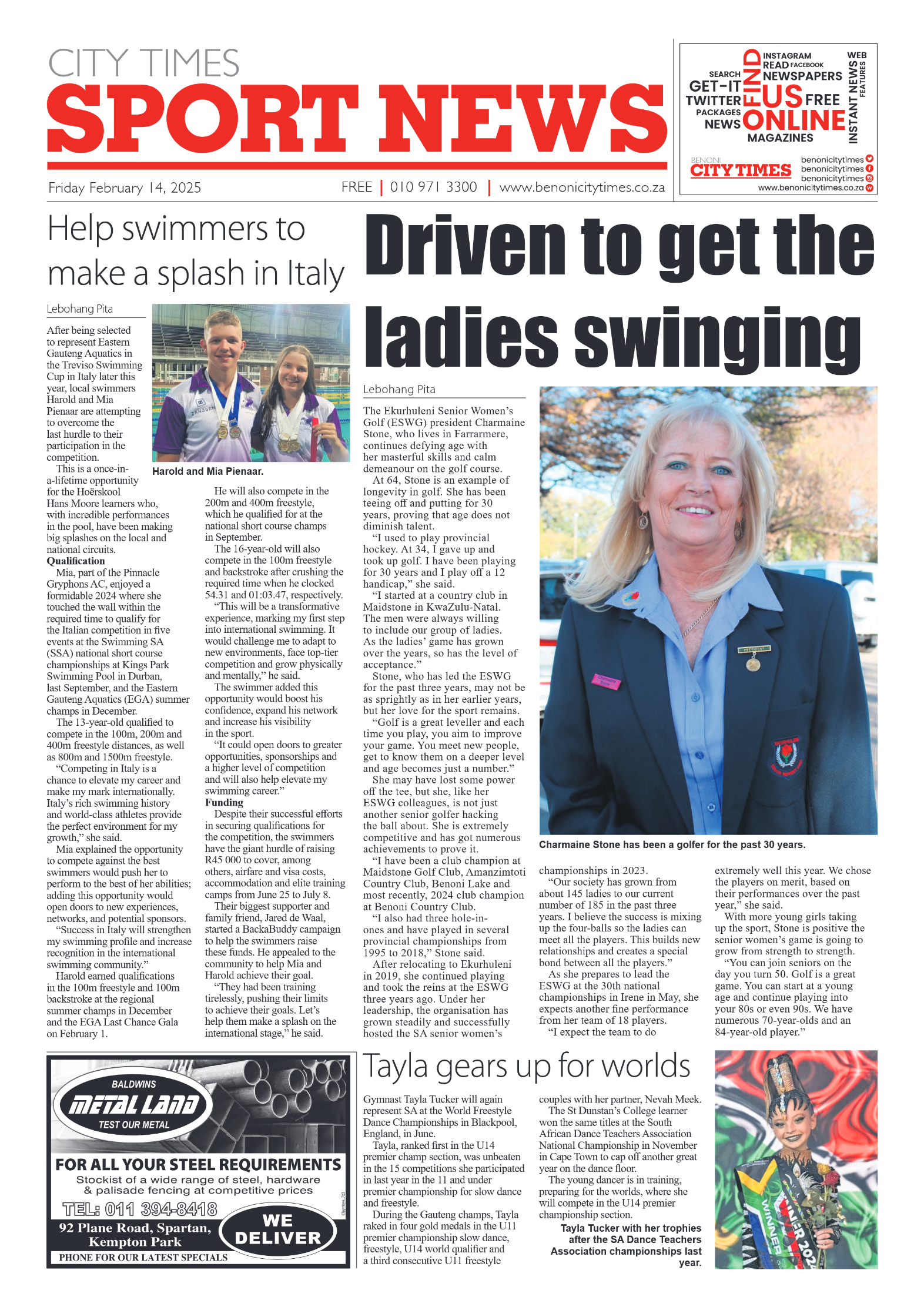 Benoni City Times 14 February 2025 page 8