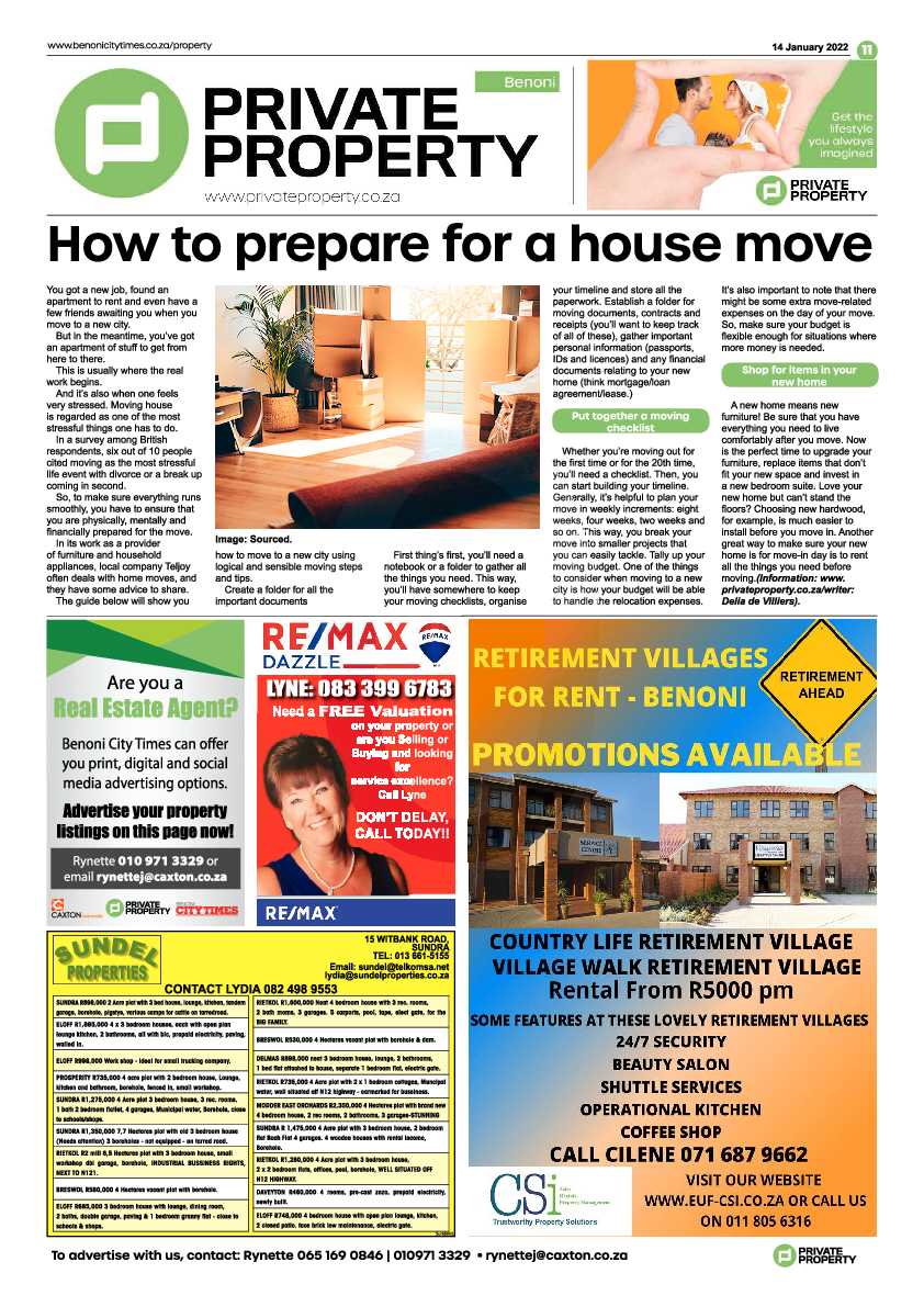 Benoni City Times 14 January 2022 page 11
