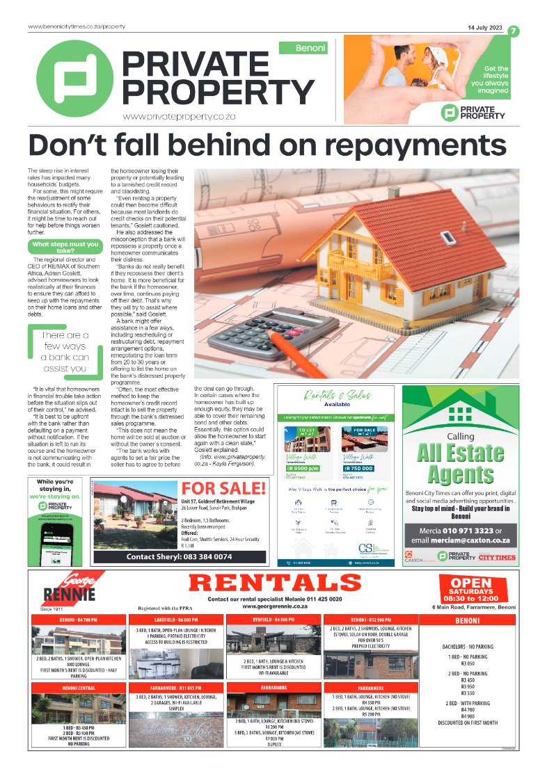 Benoni City Times 14 July  2023 page 7